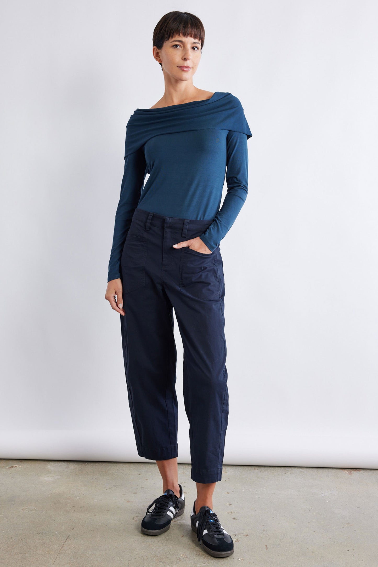 The Slouchy Soft Twill Pants