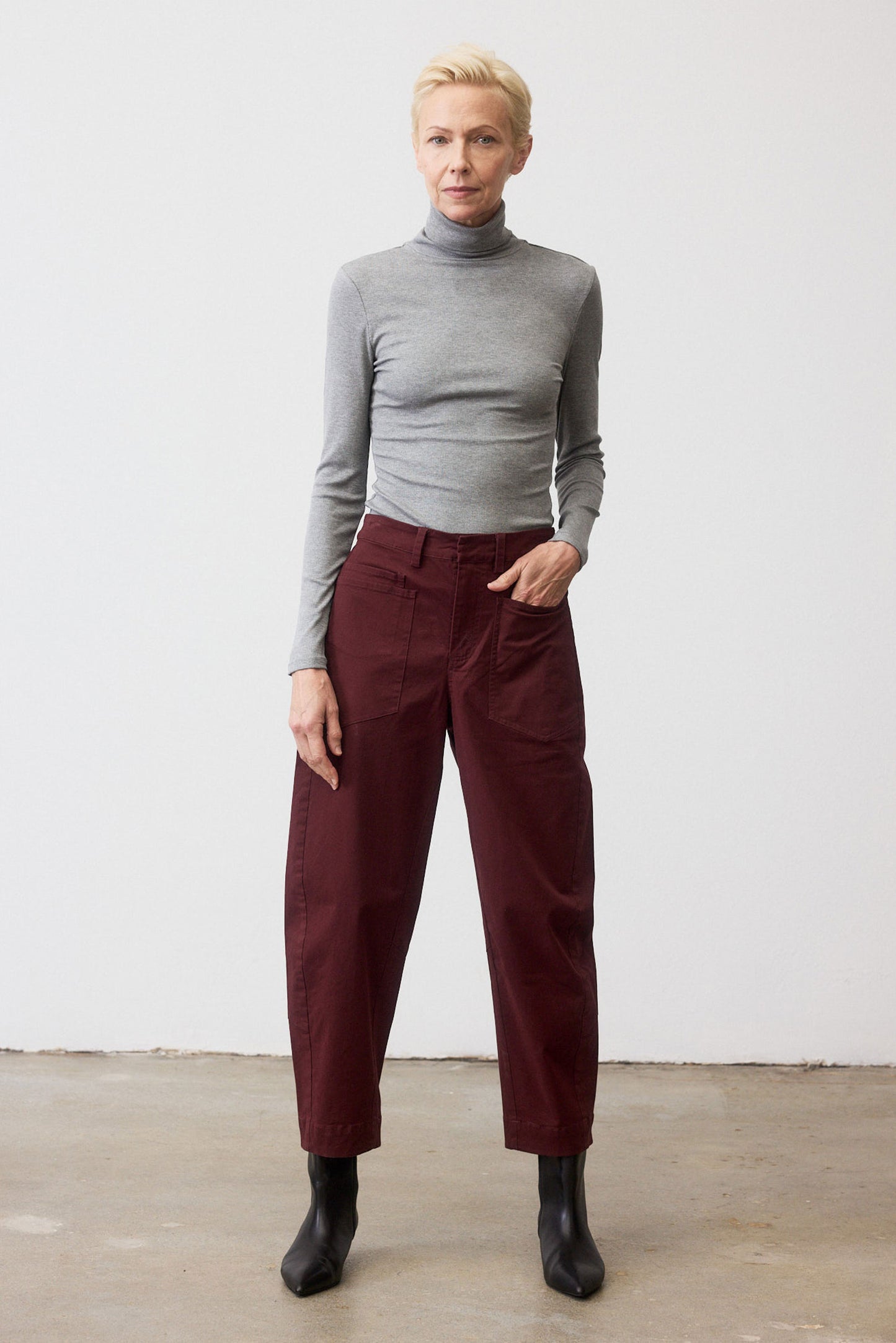 The Slouchy Soft Twill Pants