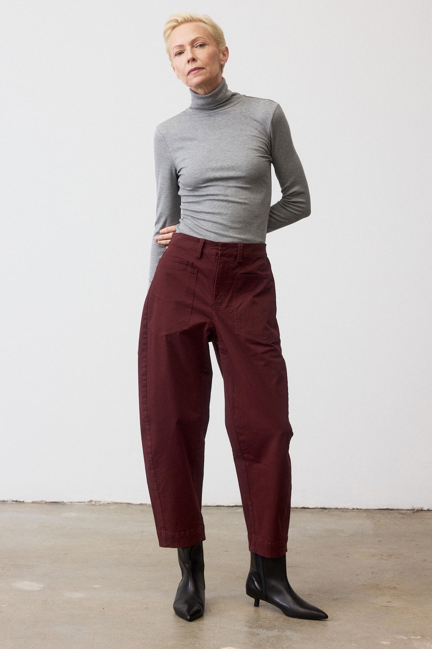 The Slouchy Soft Twill Pants