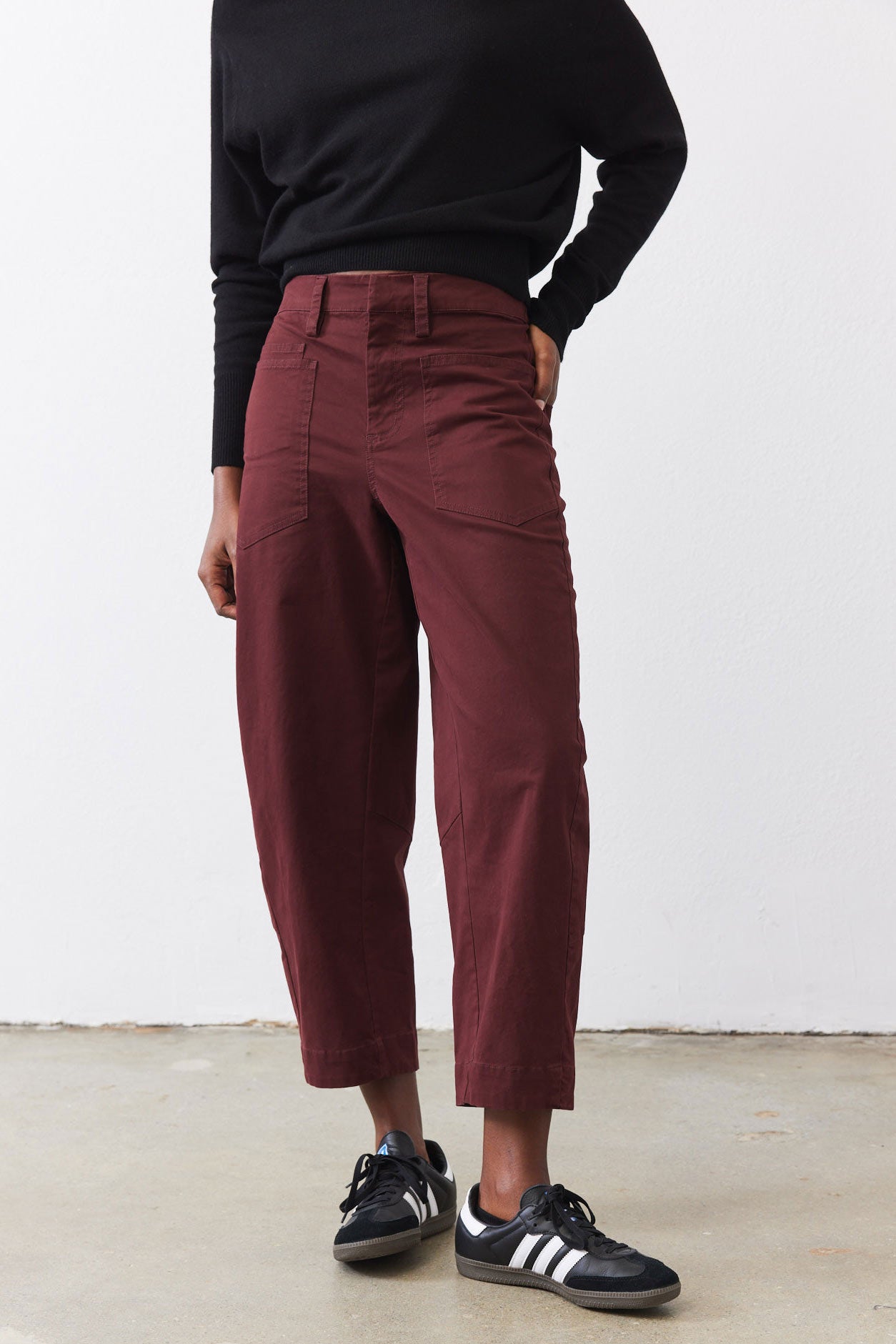 The Slouchy Soft Twill Pants