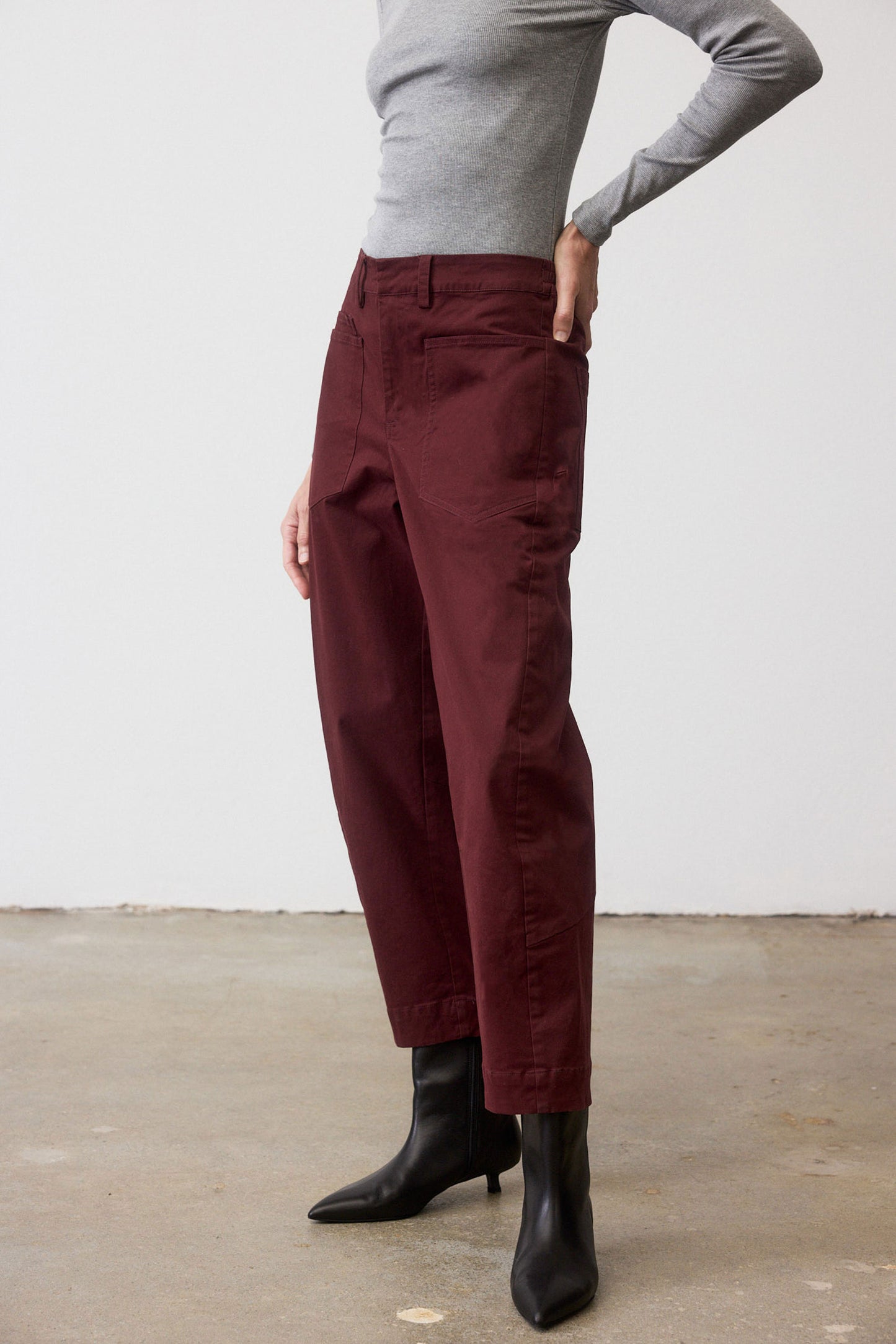 The Slouchy Soft Twill Pants