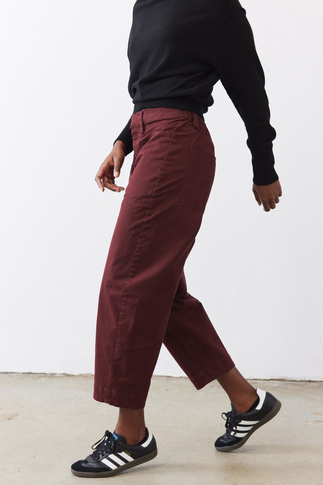 The Slouchy Soft Twill Pants