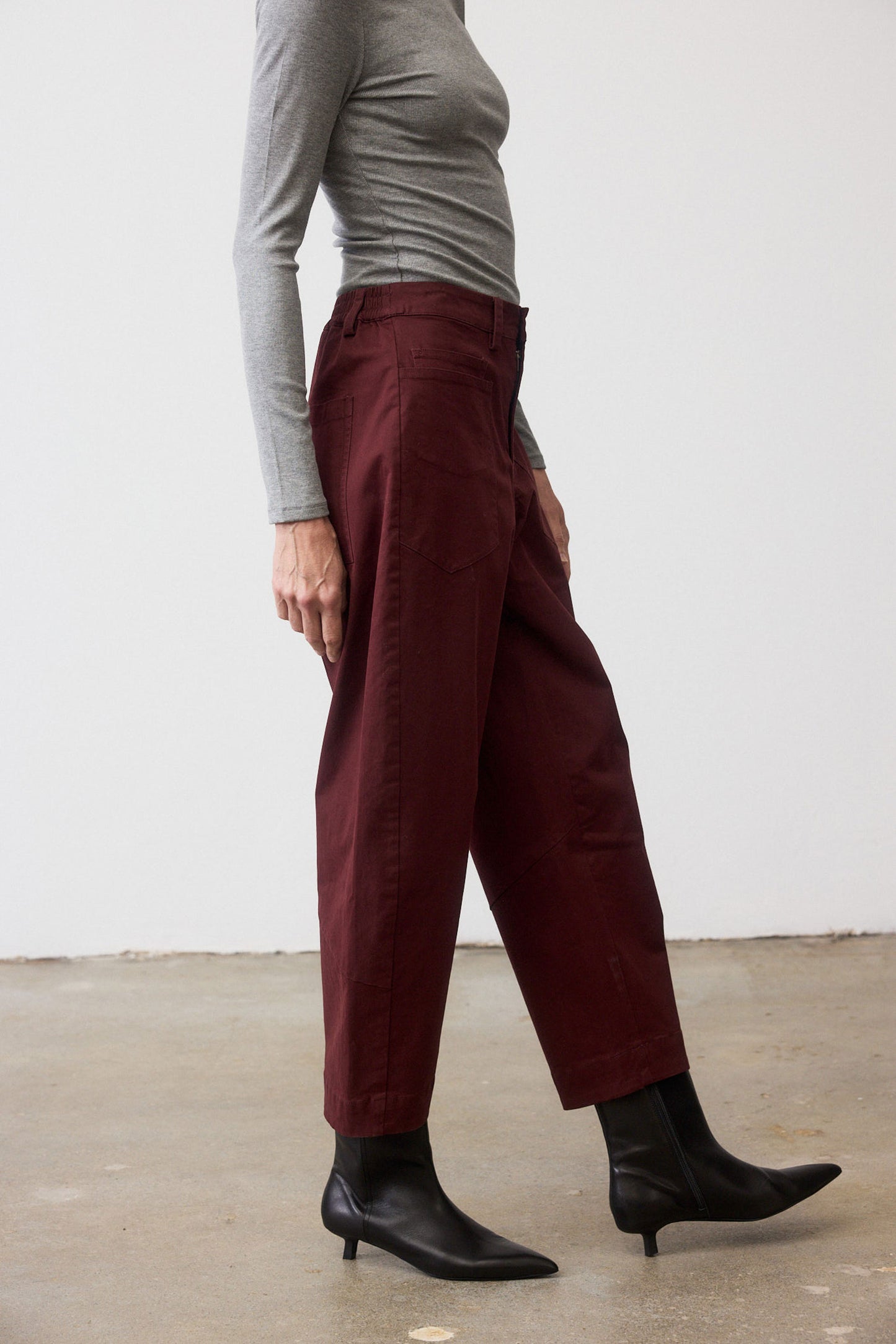 The Slouchy Soft Twill Pants