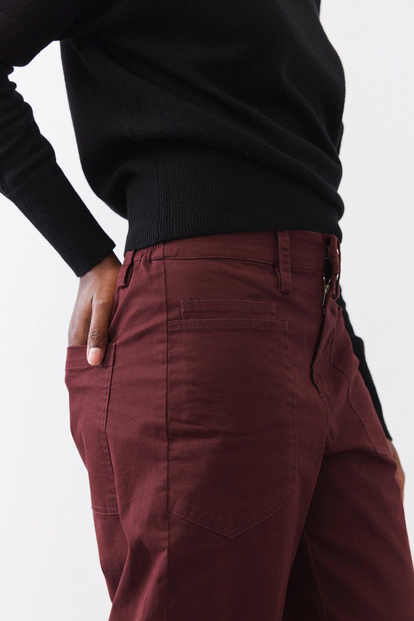 The Slouchy Soft Twill Pants