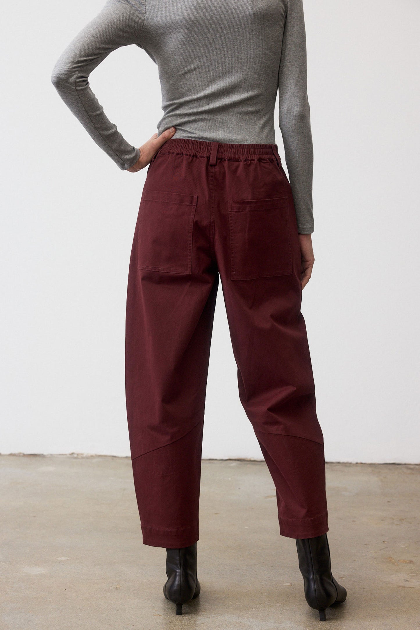 The Slouchy Soft Twill Pants