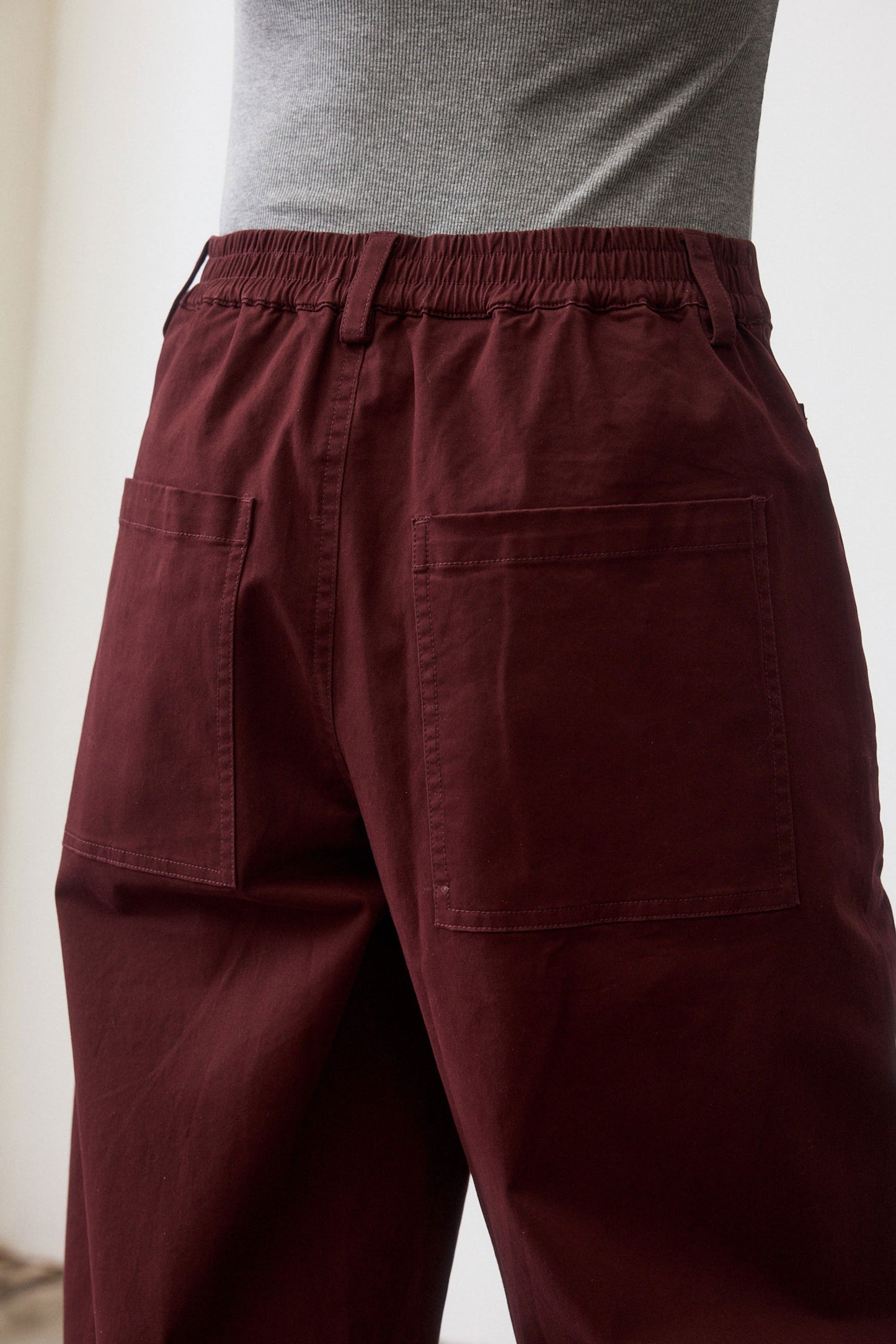 The Slouchy Soft Twill Pants