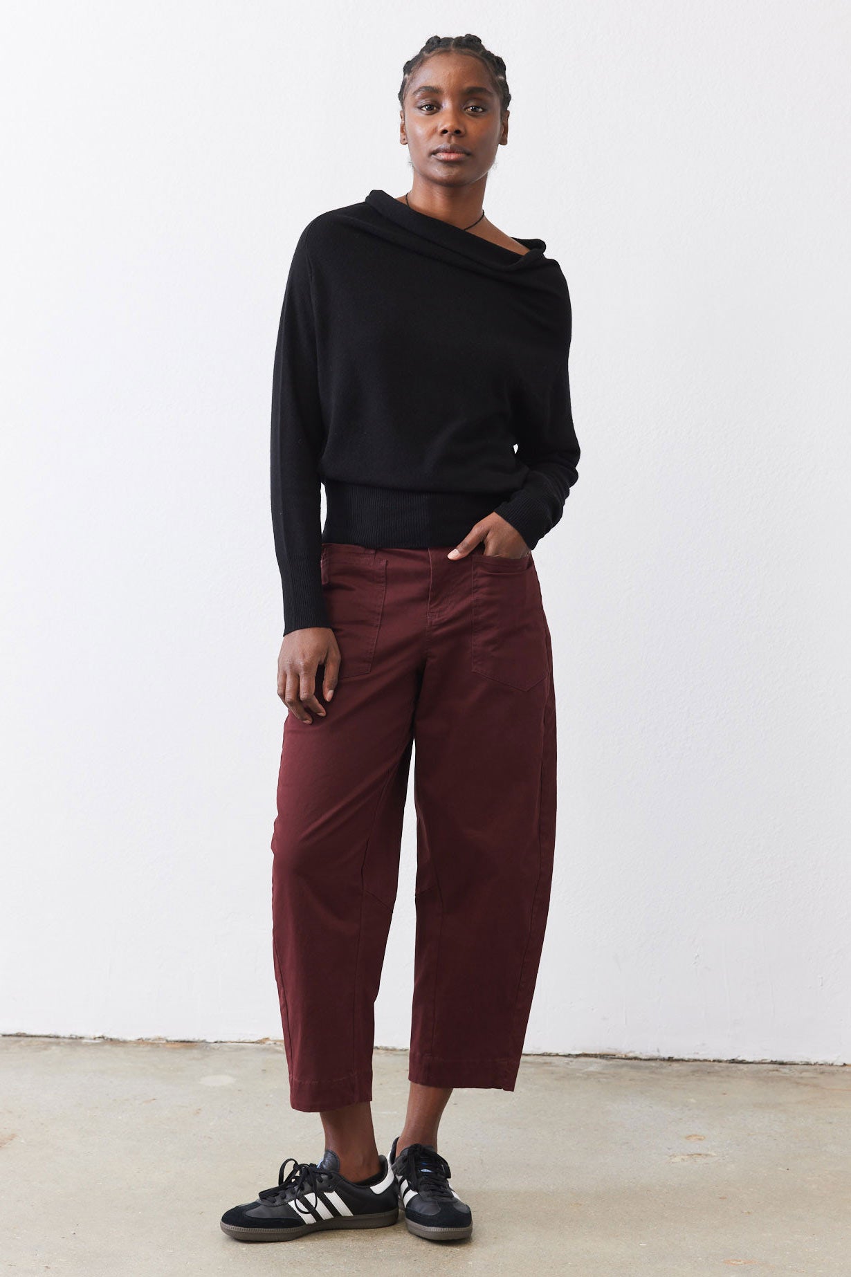 The Slouchy Soft Twill Pants