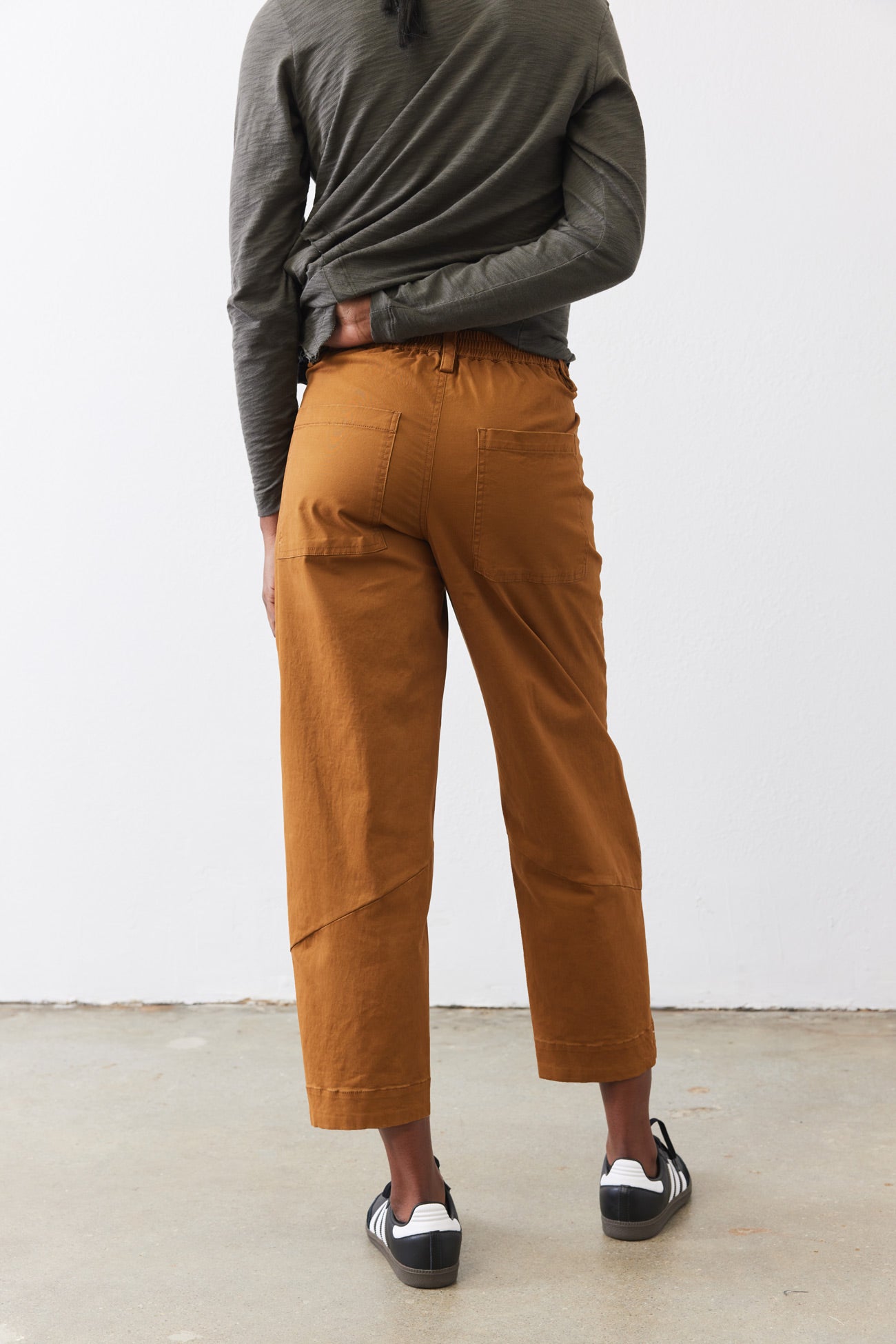 The Slouchy Soft Twill Pants