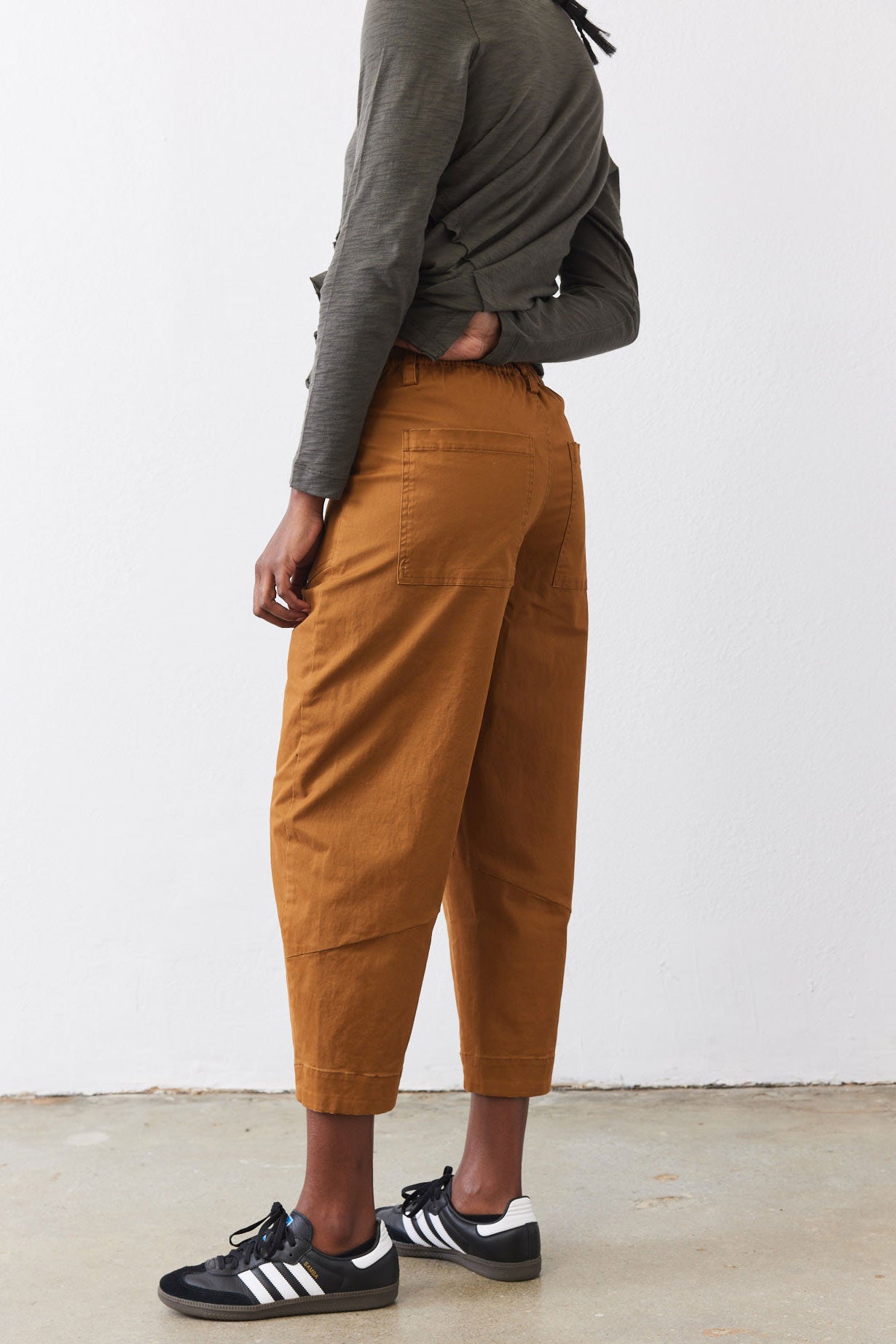 The Slouchy Soft Twill Pants