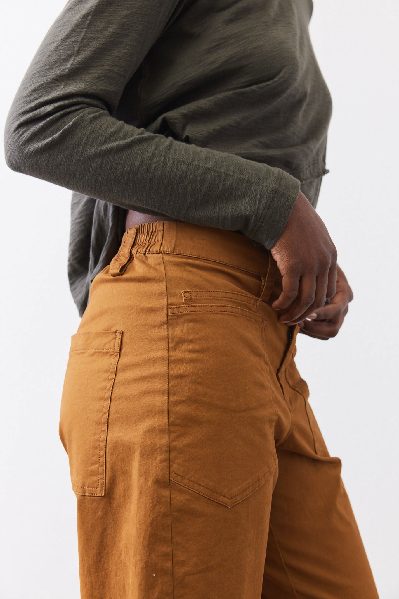 The Slouchy Soft Twill Pants