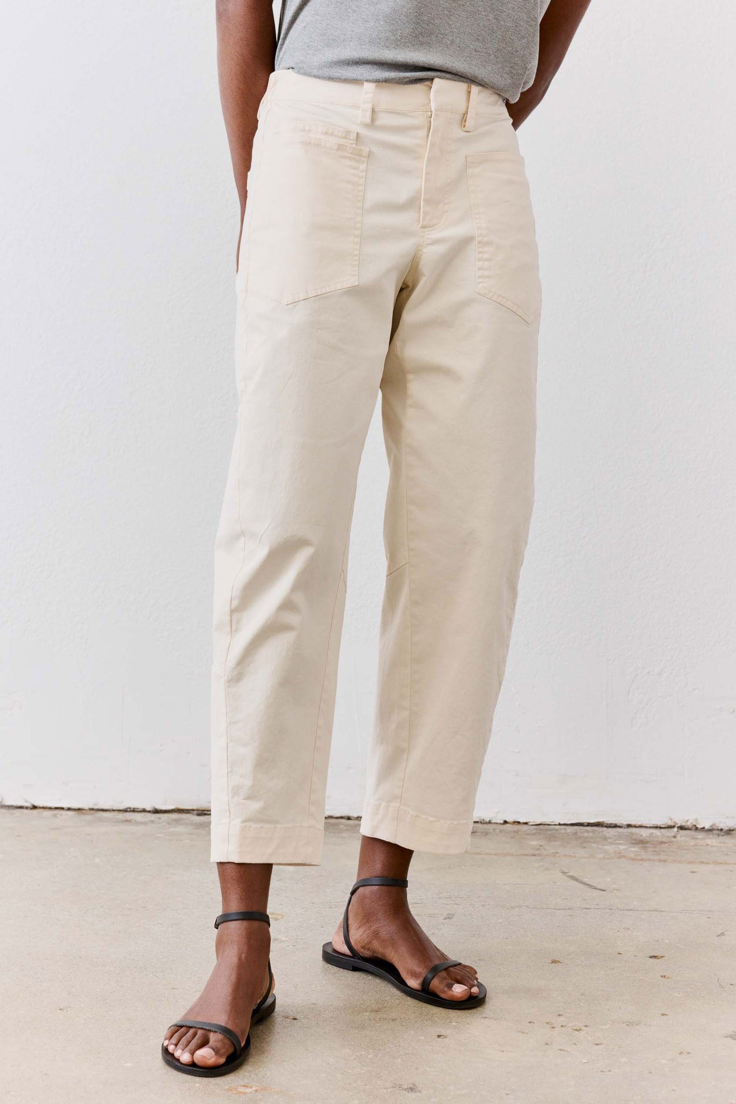 The Slouchy Soft Twill Pants
