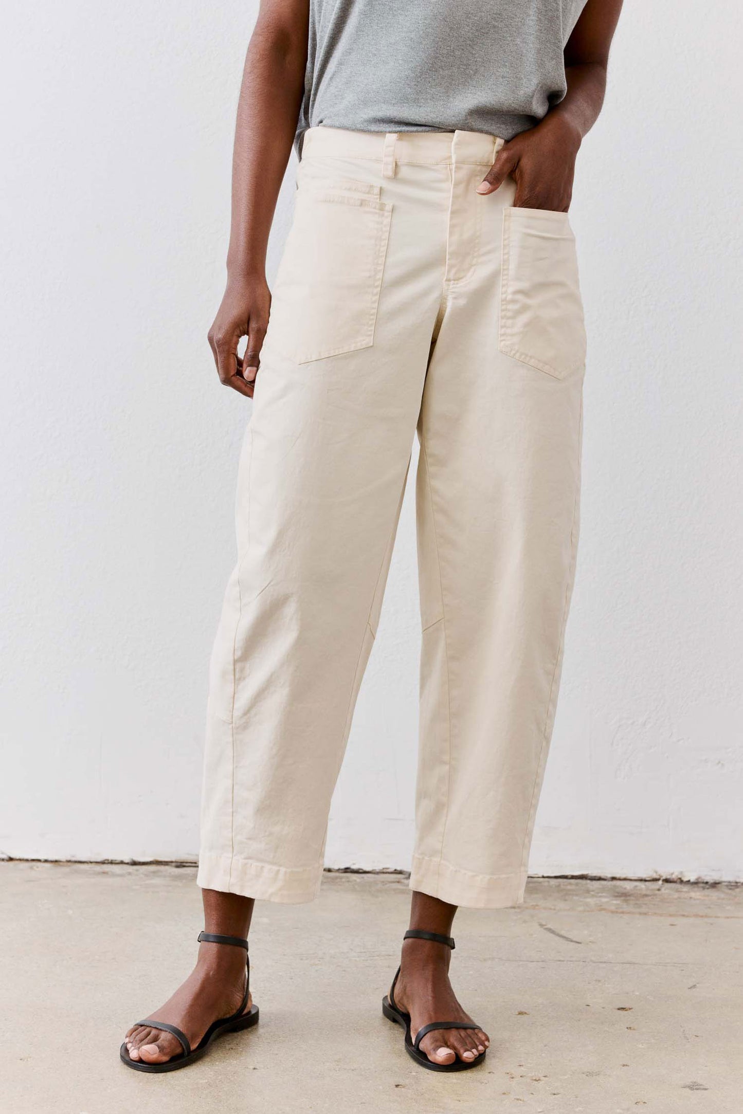 The Slouchy Soft Twill Pants