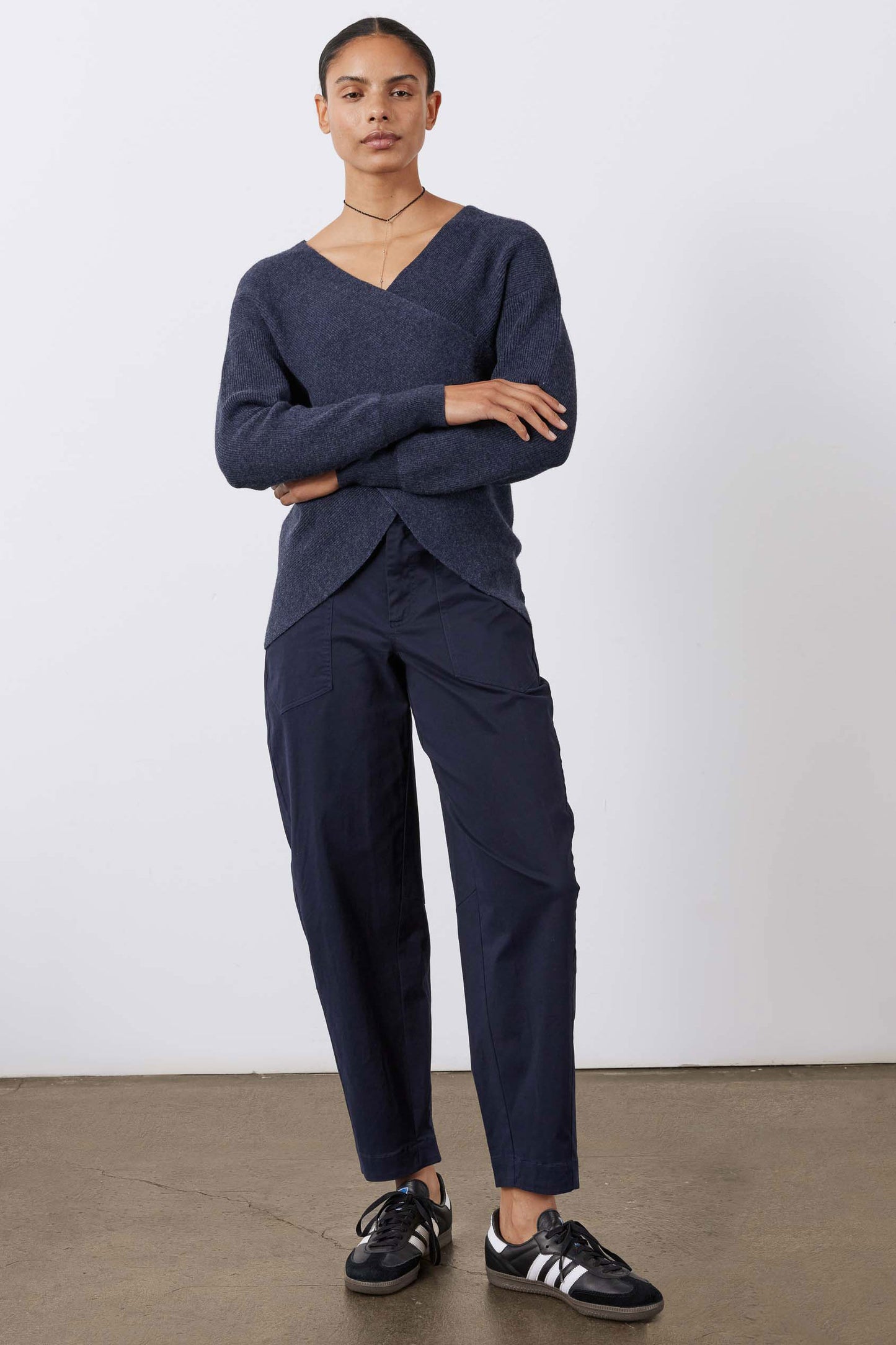 The Slouchy Soft Twill Pants