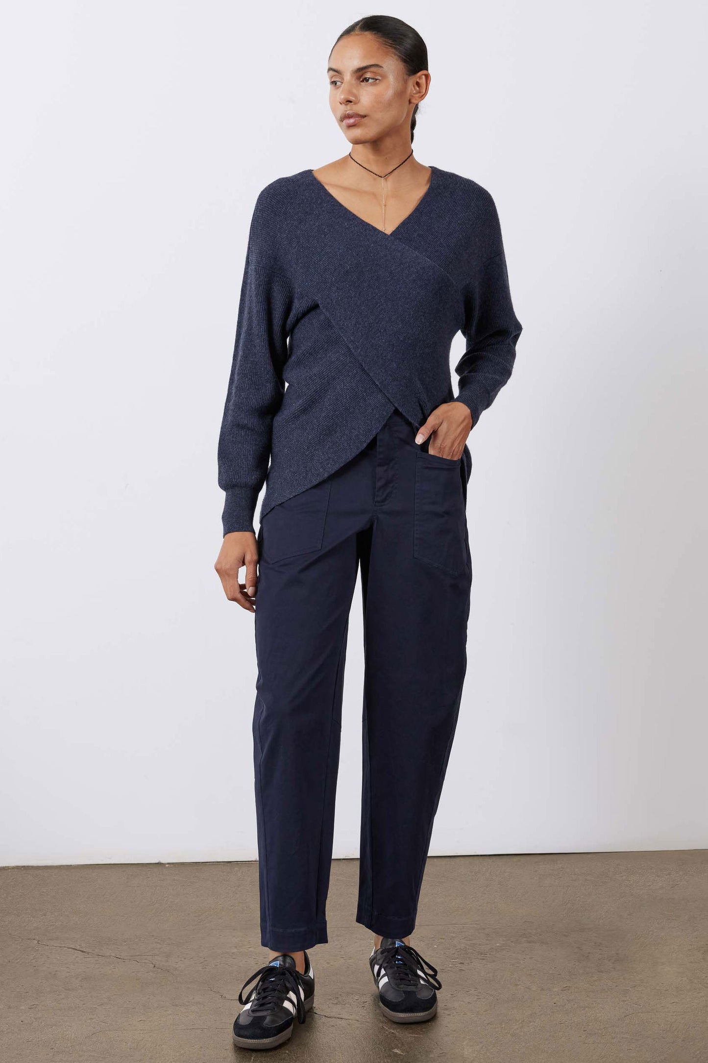 The Slouchy Soft Twill Pants