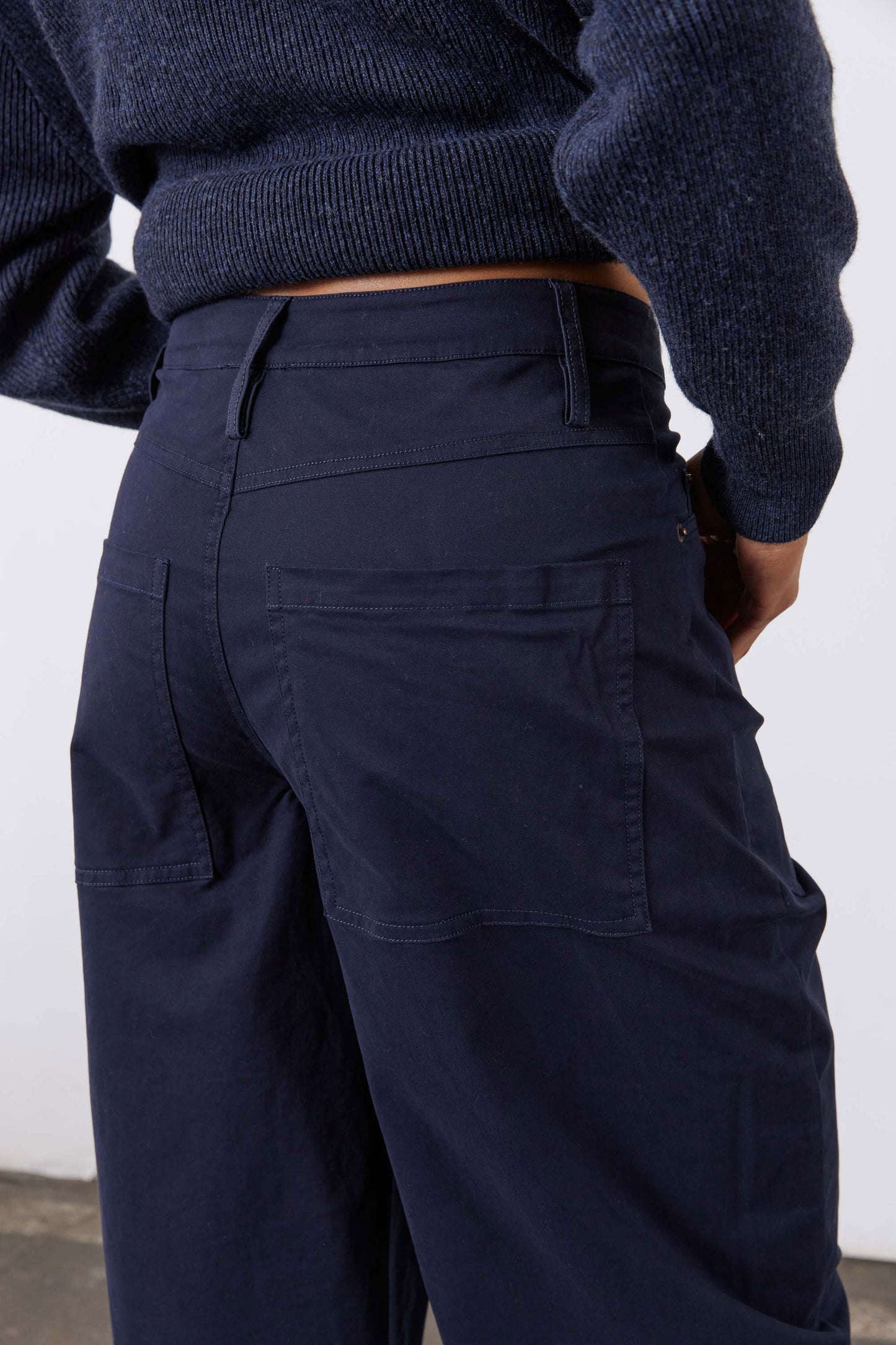 The Slouchy Soft Twill Pants