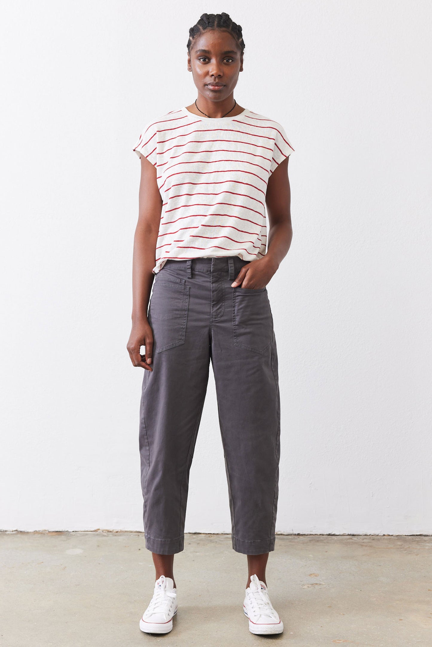 The Slouchy Soft Twill Pants