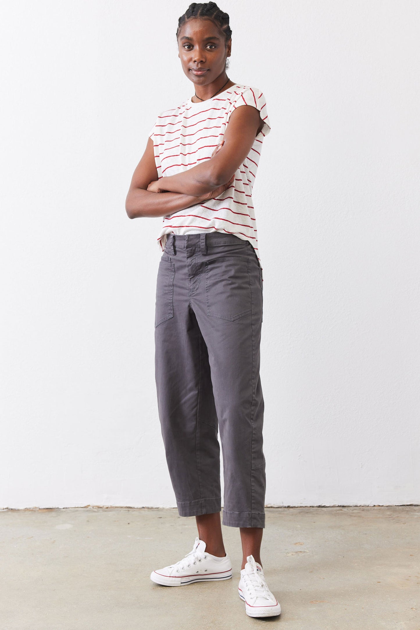 The Slouchy Soft Twill Pants