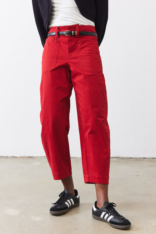 The Slouchy Soft Twill Pants