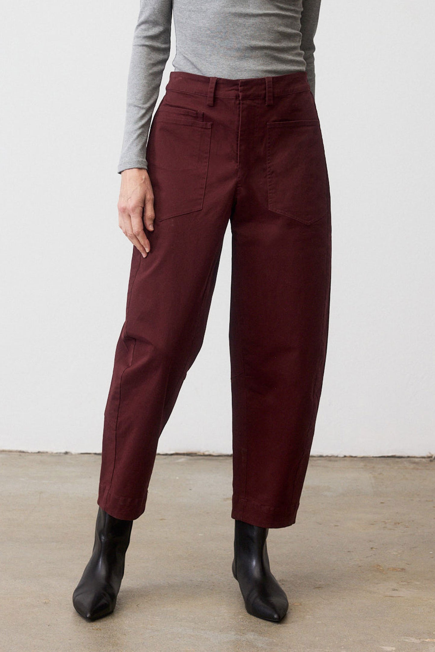 The Slouchy Soft Twill Pants