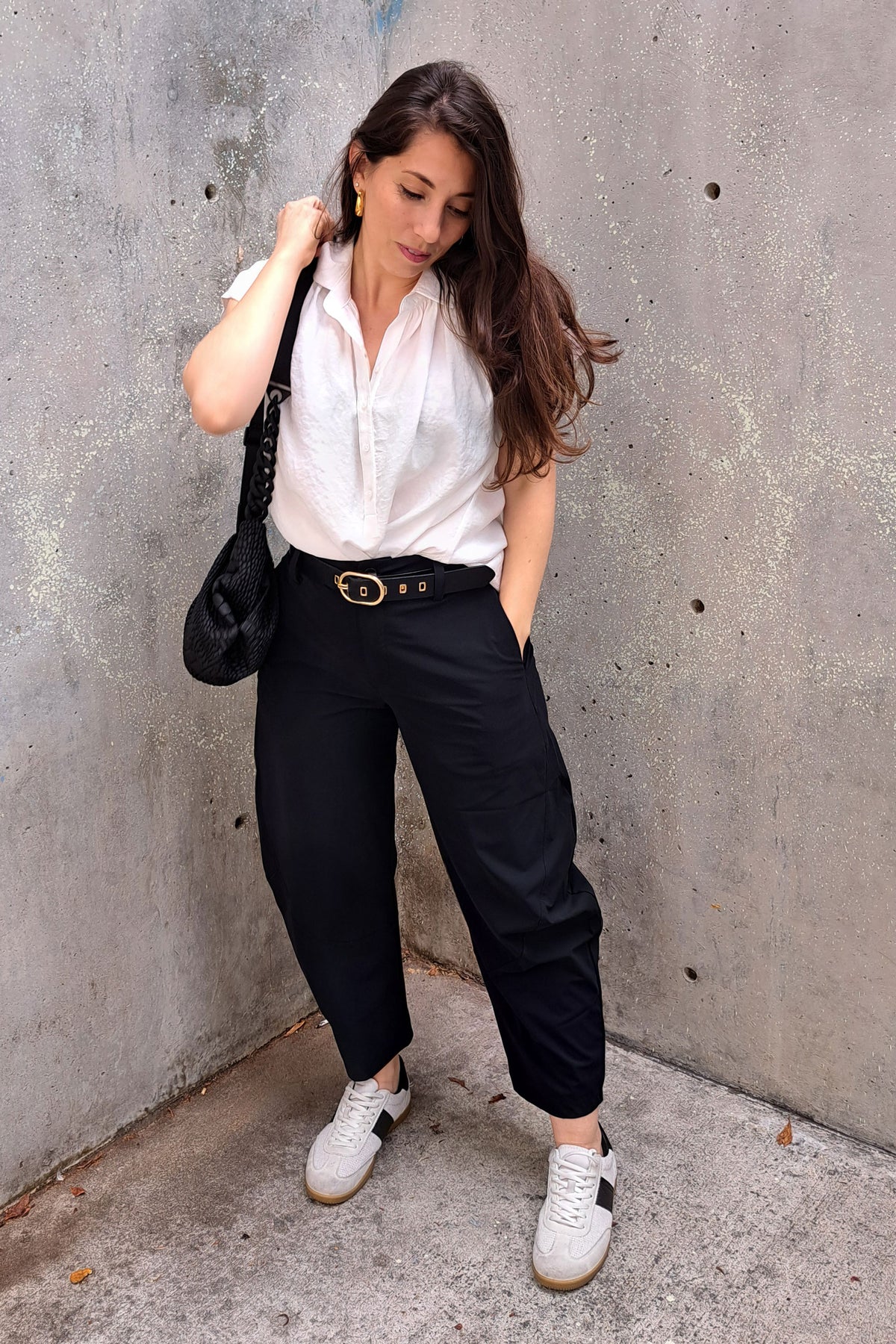 The Slouchy Soft Twill Pants