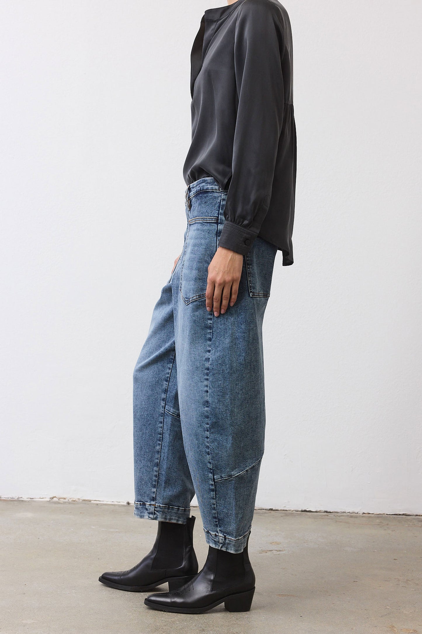 The Slouchy Denim Pants