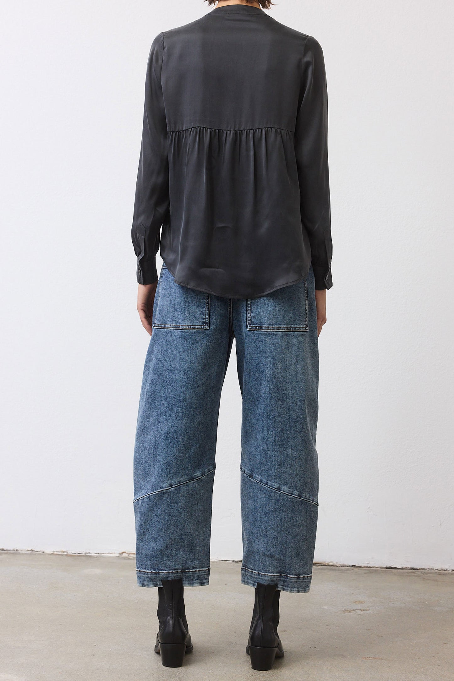 The Slouchy Denim Pants