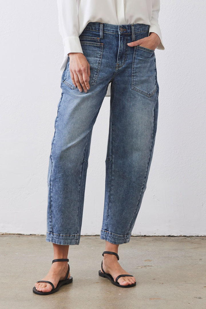 The Slouchy Denim Pants