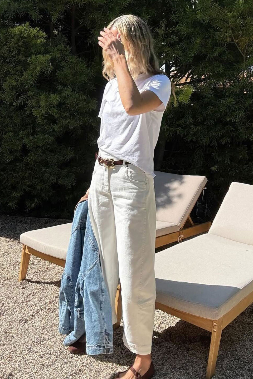 The Slouchy Soft Twill Pants