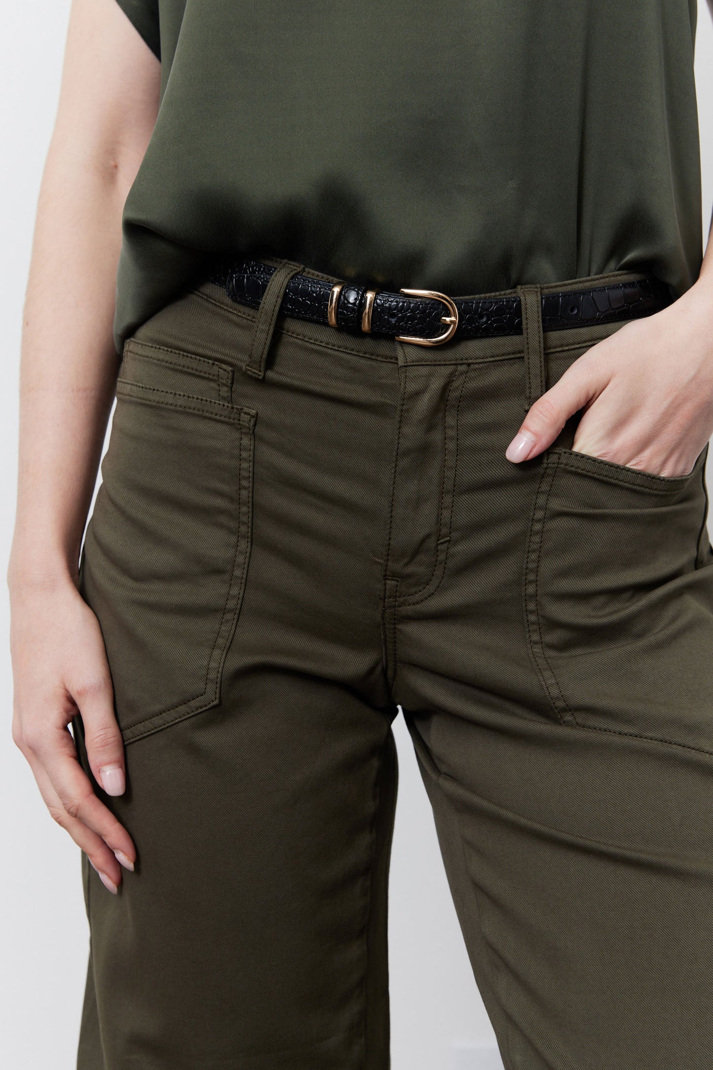 The Slouchy Soft Twill Pants
