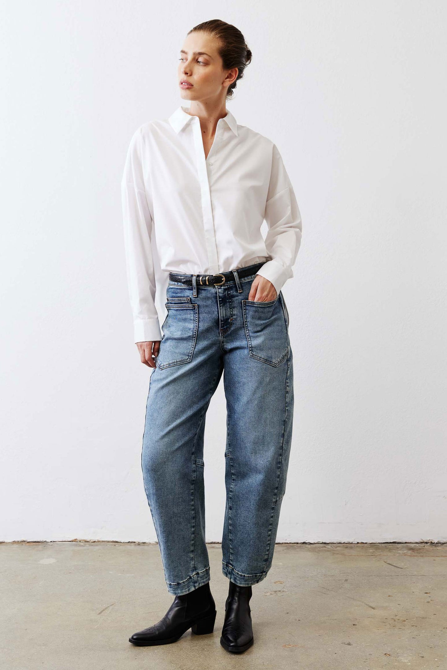 The Petite Slouchy Jeans 2.0
