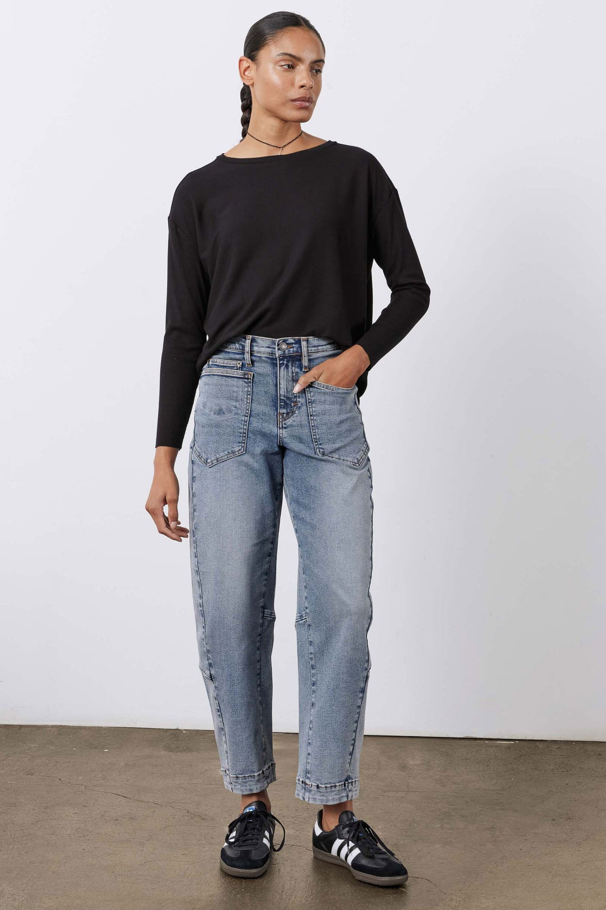 The Petite Slouchy Jeans 2.0