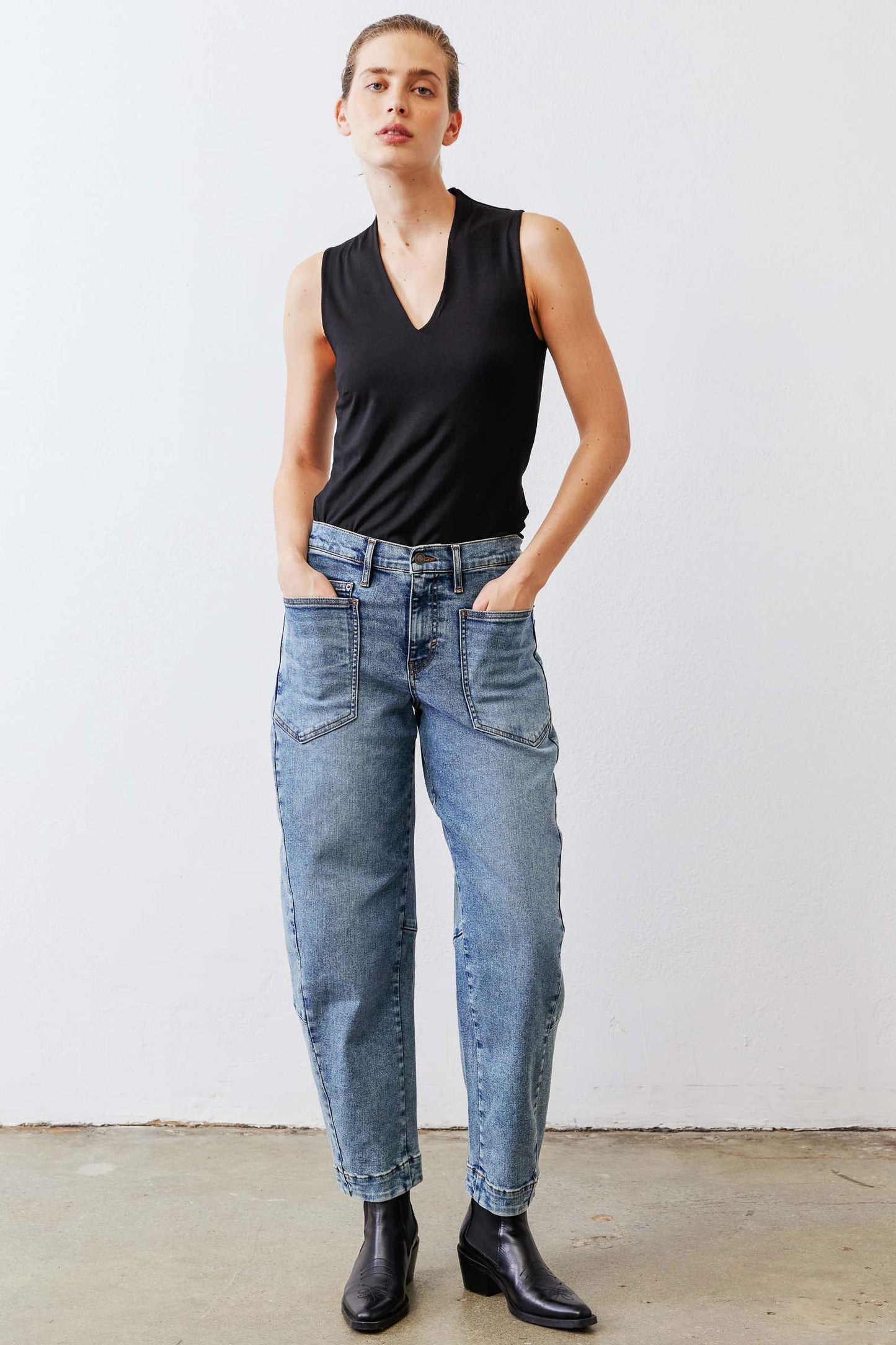 The Petite Slouchy Jeans 2.0