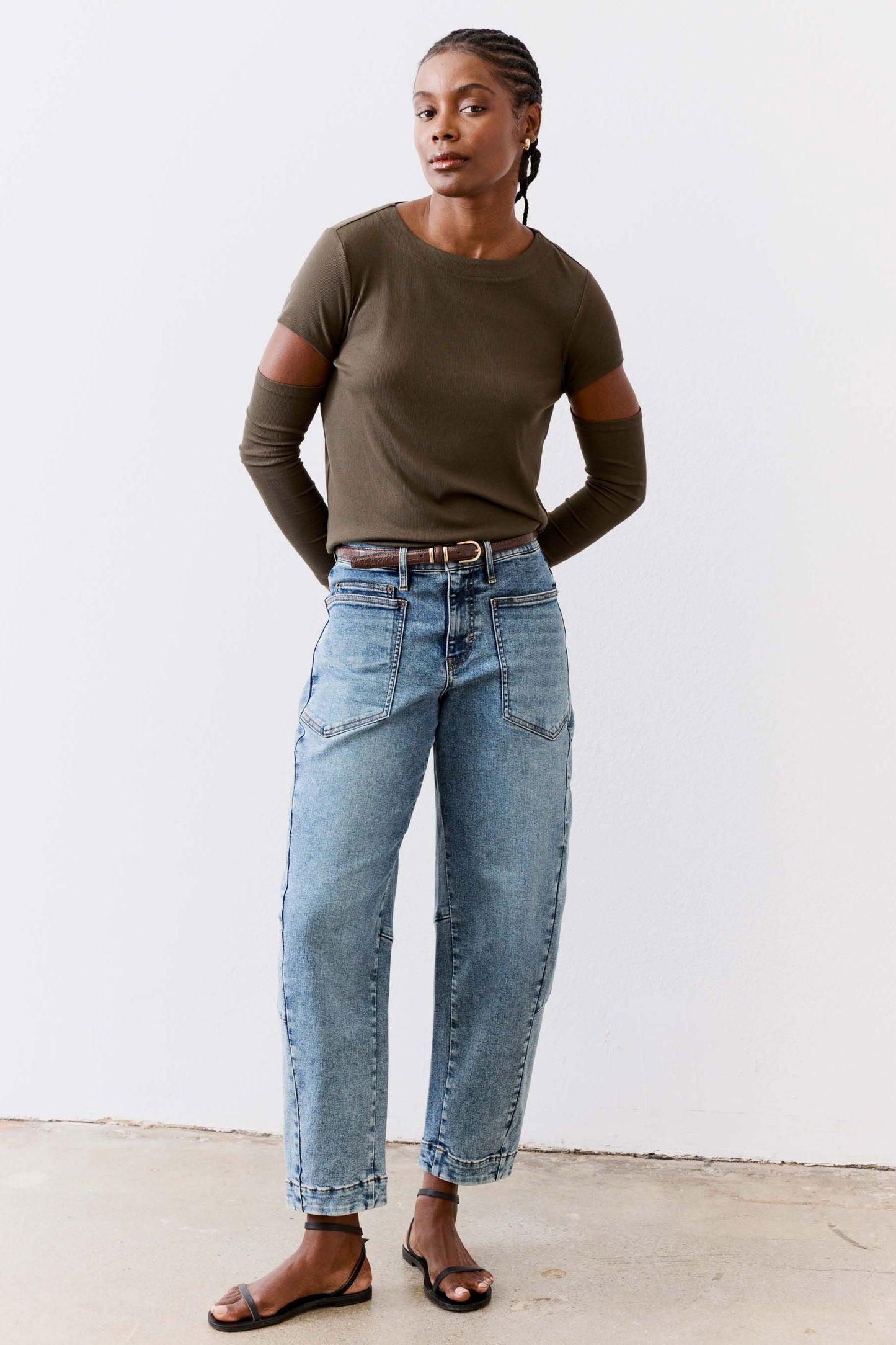 The Petite Slouchy Jeans 2.0