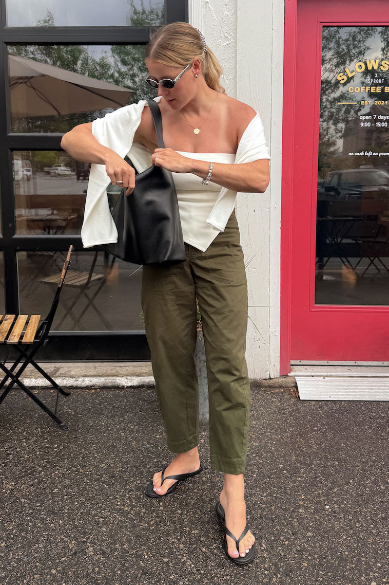The Slouchy Soft Twill Pants