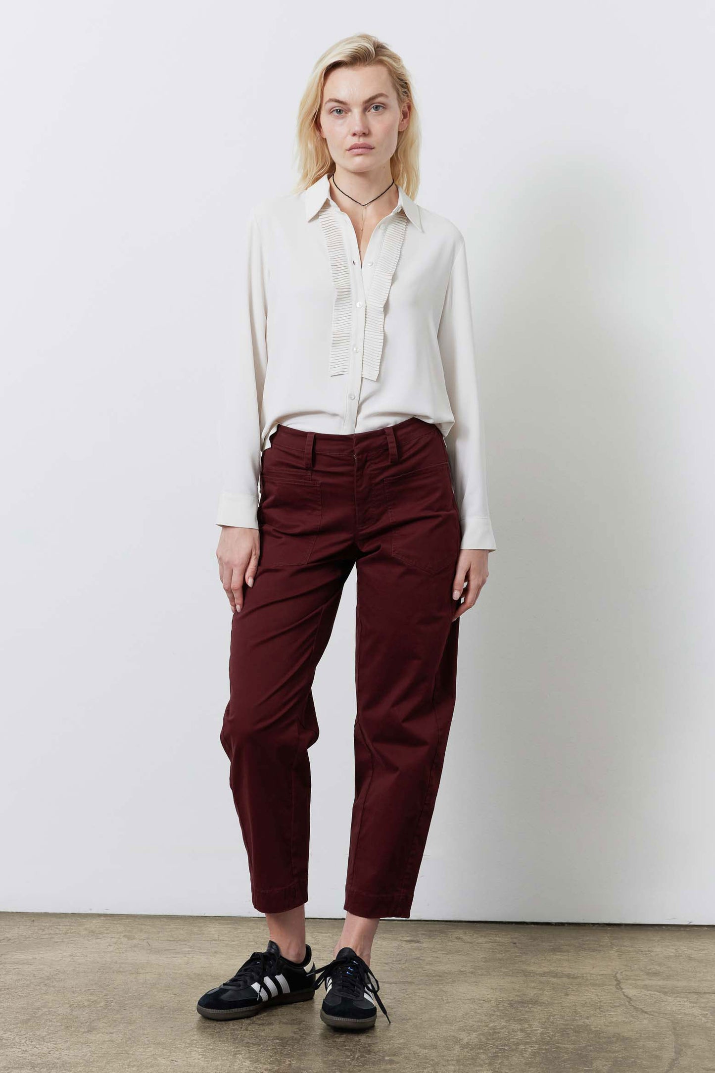 The Slouchy Soft Twill Pants