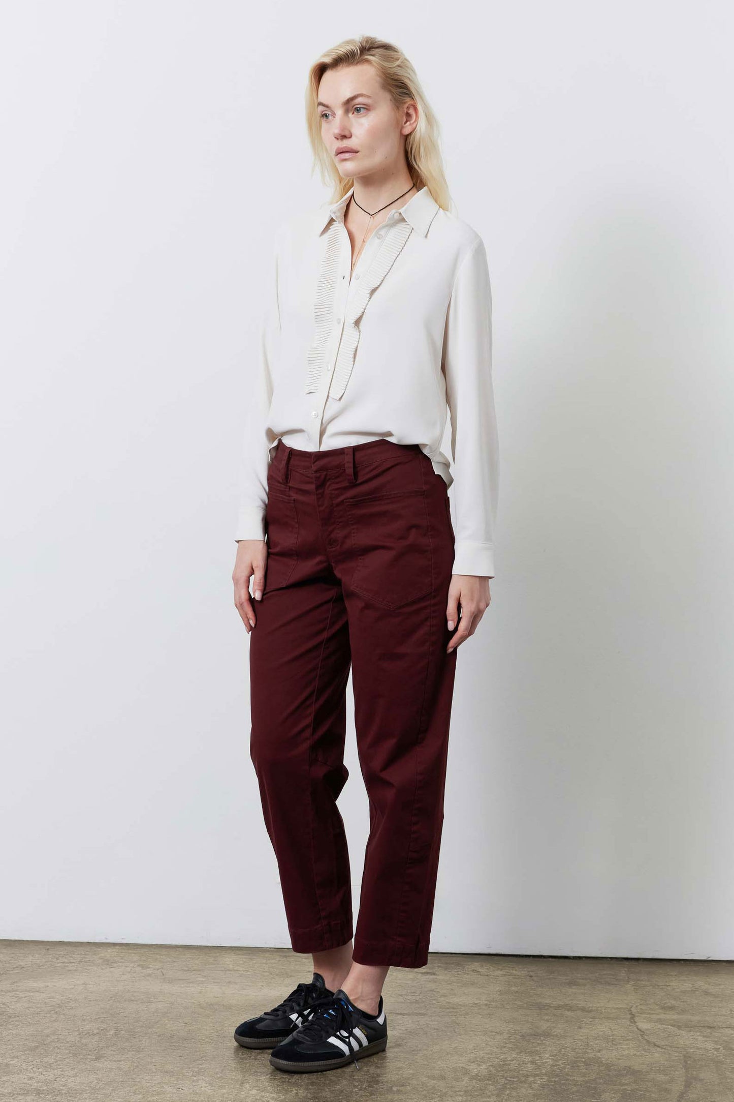 The Slouchy Soft Twill Pants