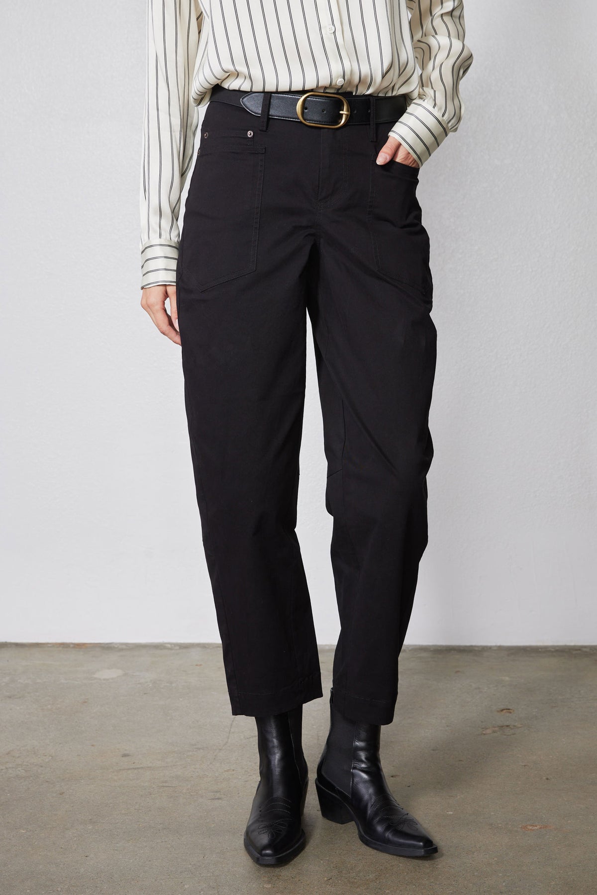 The Slouchy Soft Twill Pants