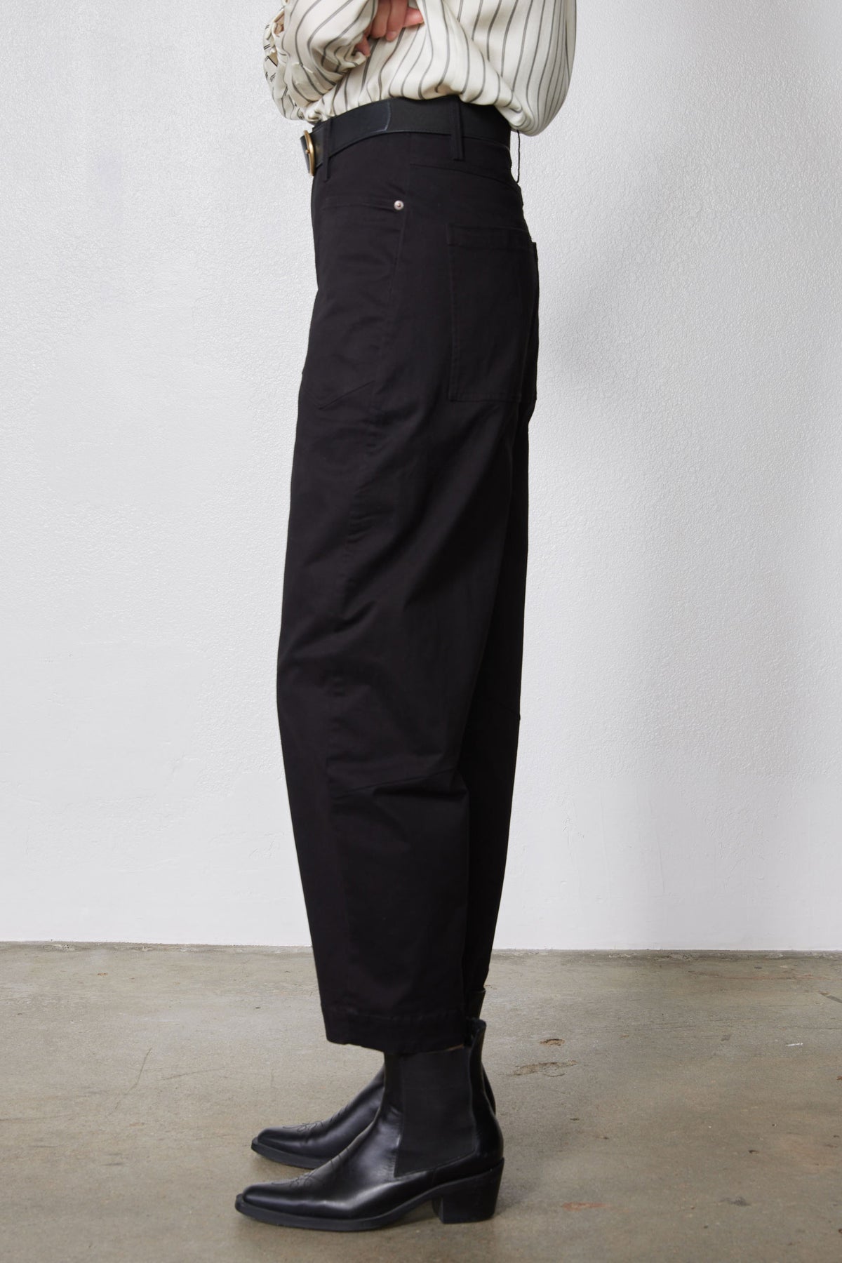 The Slouchy Soft Twill Pants