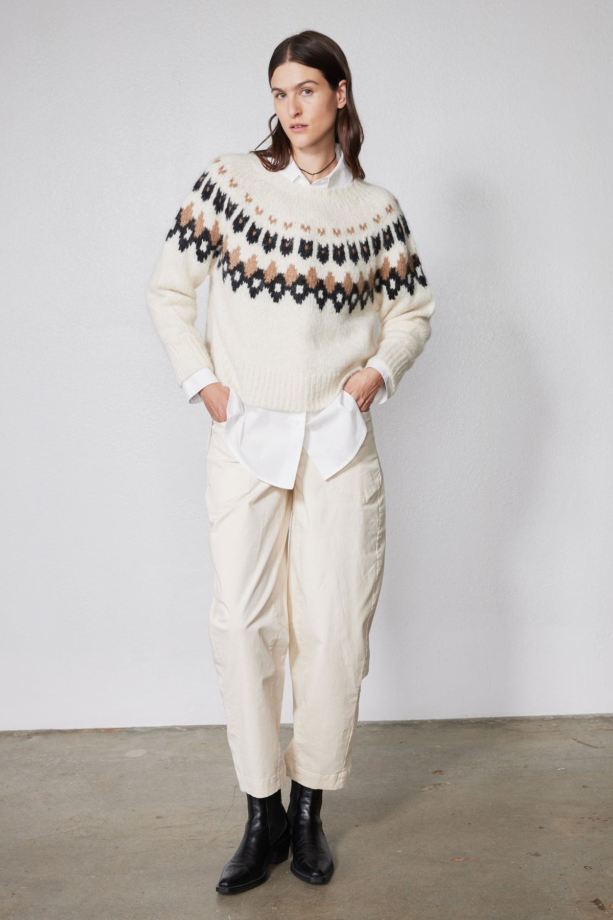 The Slouchy Soft Twill Pants