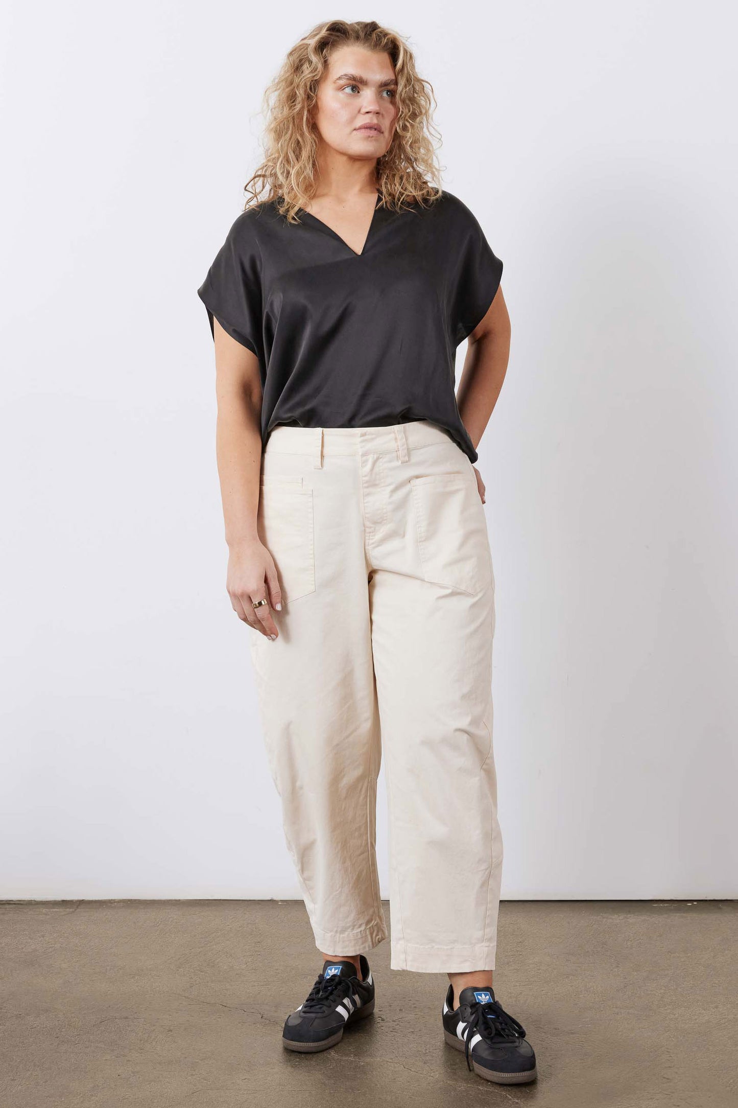 The Slouchy Soft Twill Pants
