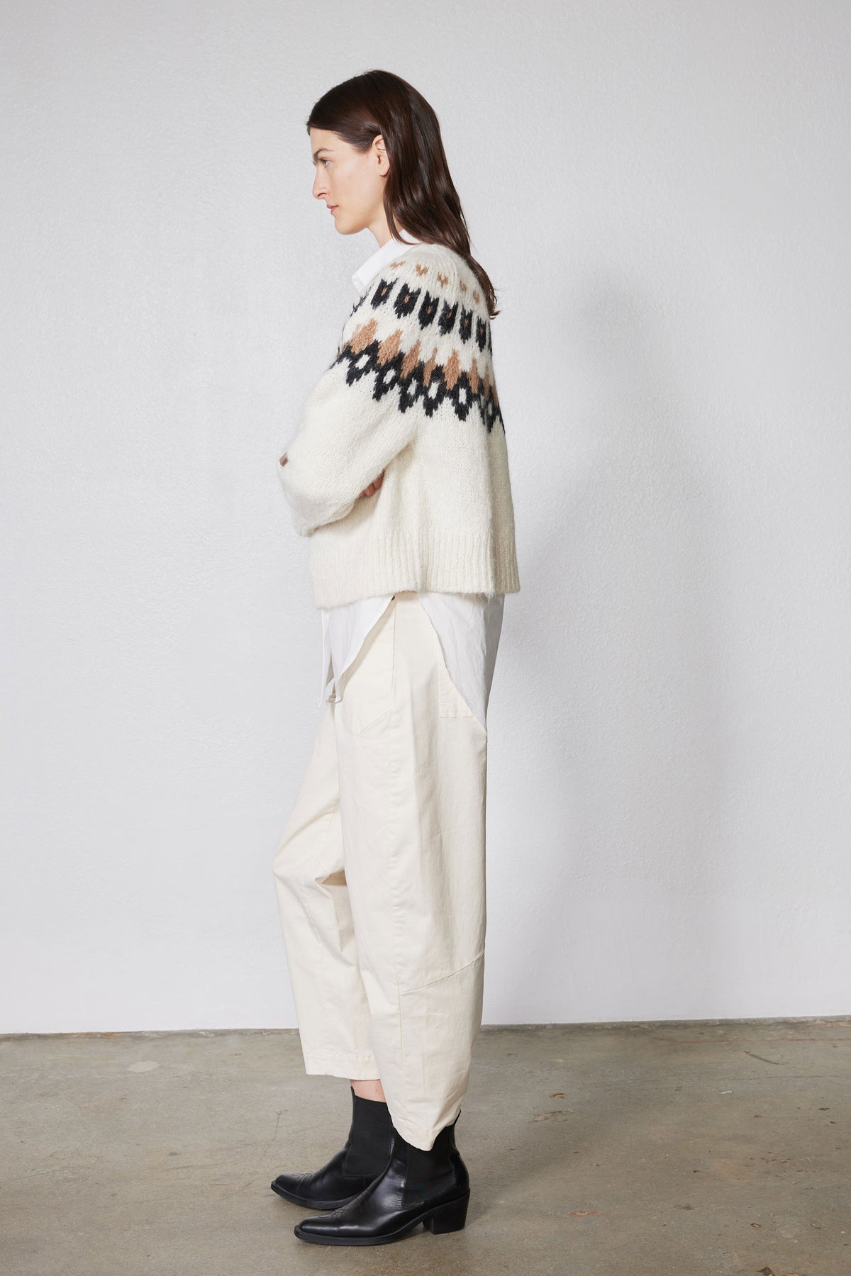 The Slouchy Soft Twill Pants