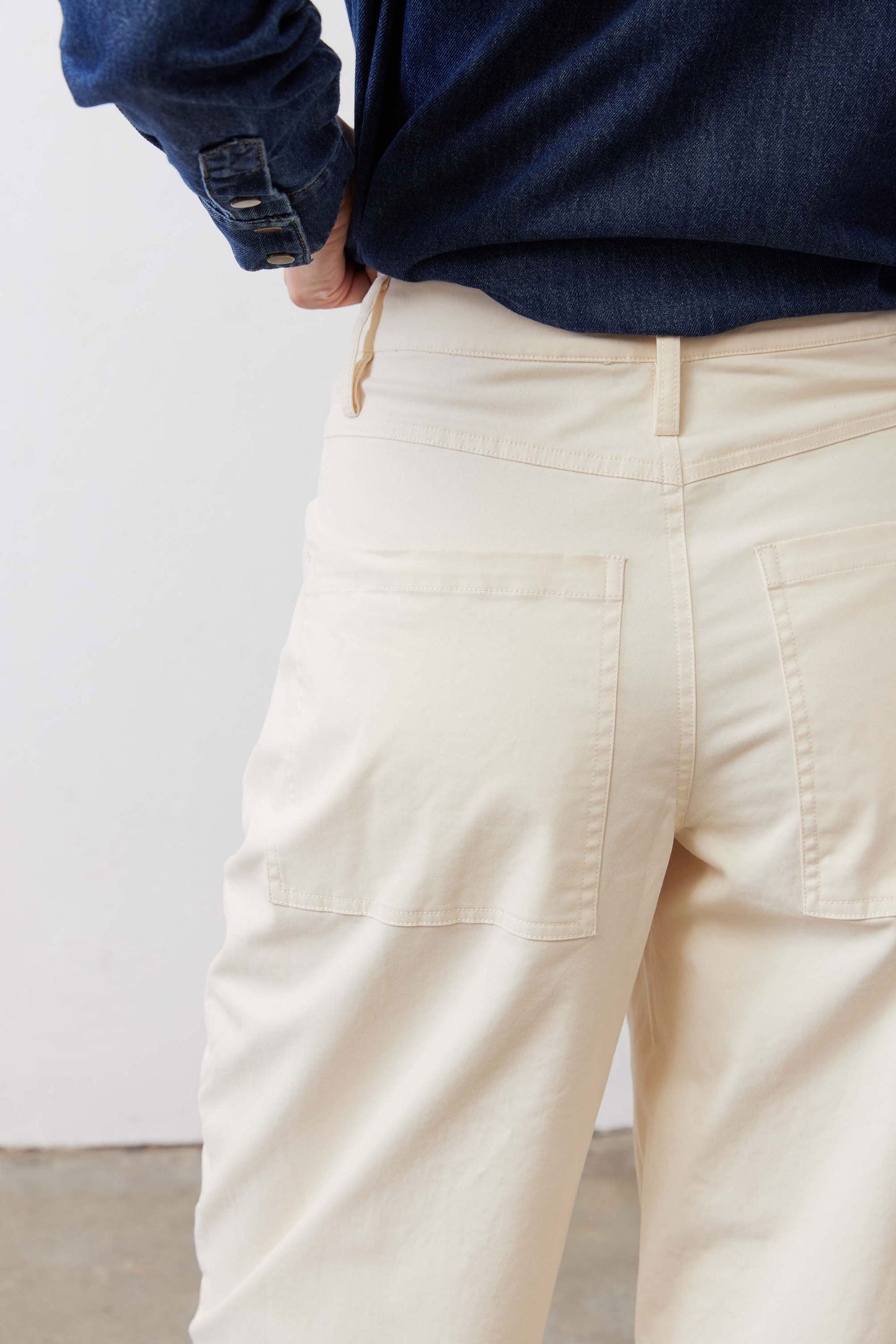 The Slouchy Soft Twill Pants
