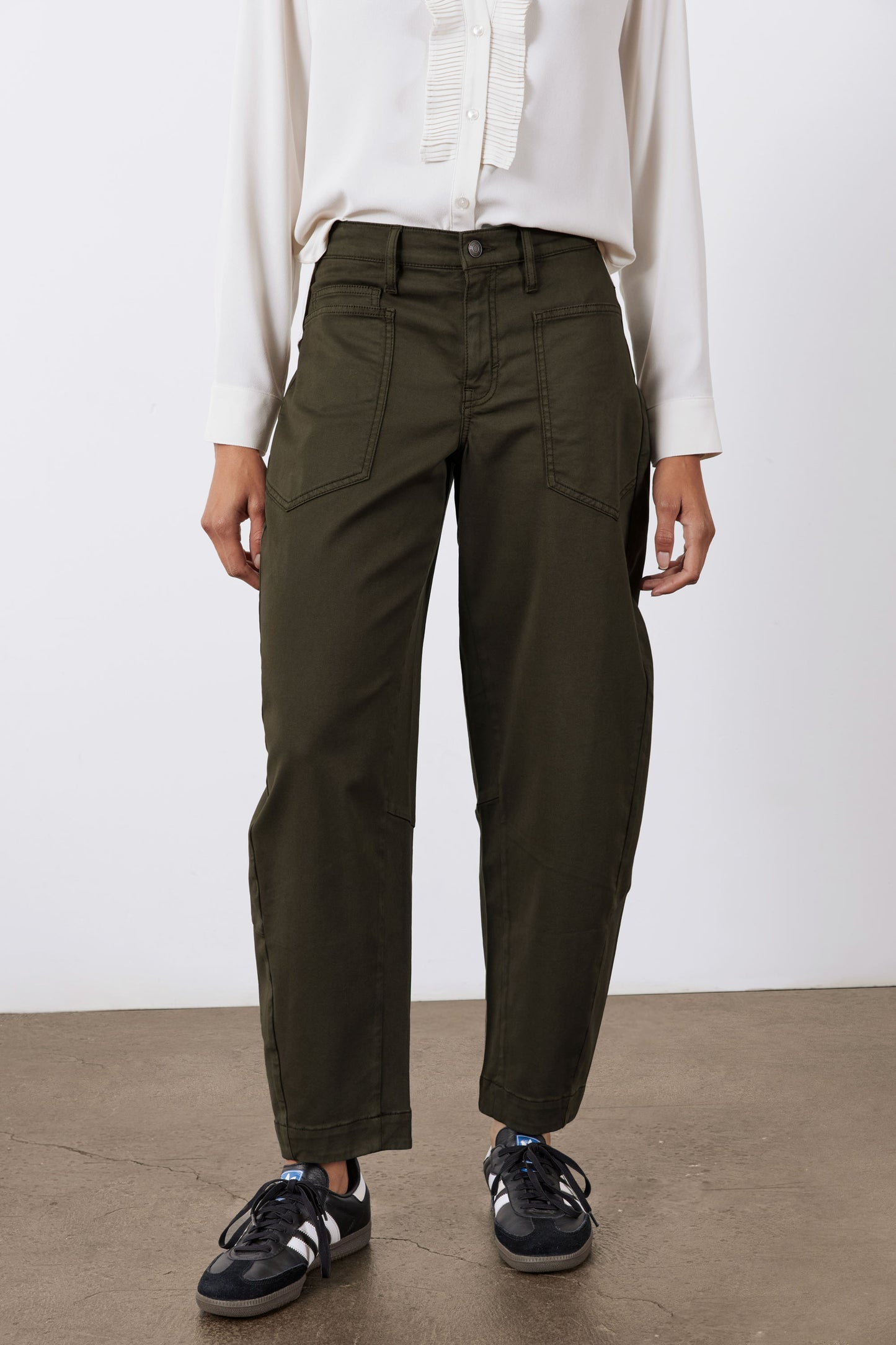 The Slouchy Soft Twill Pants