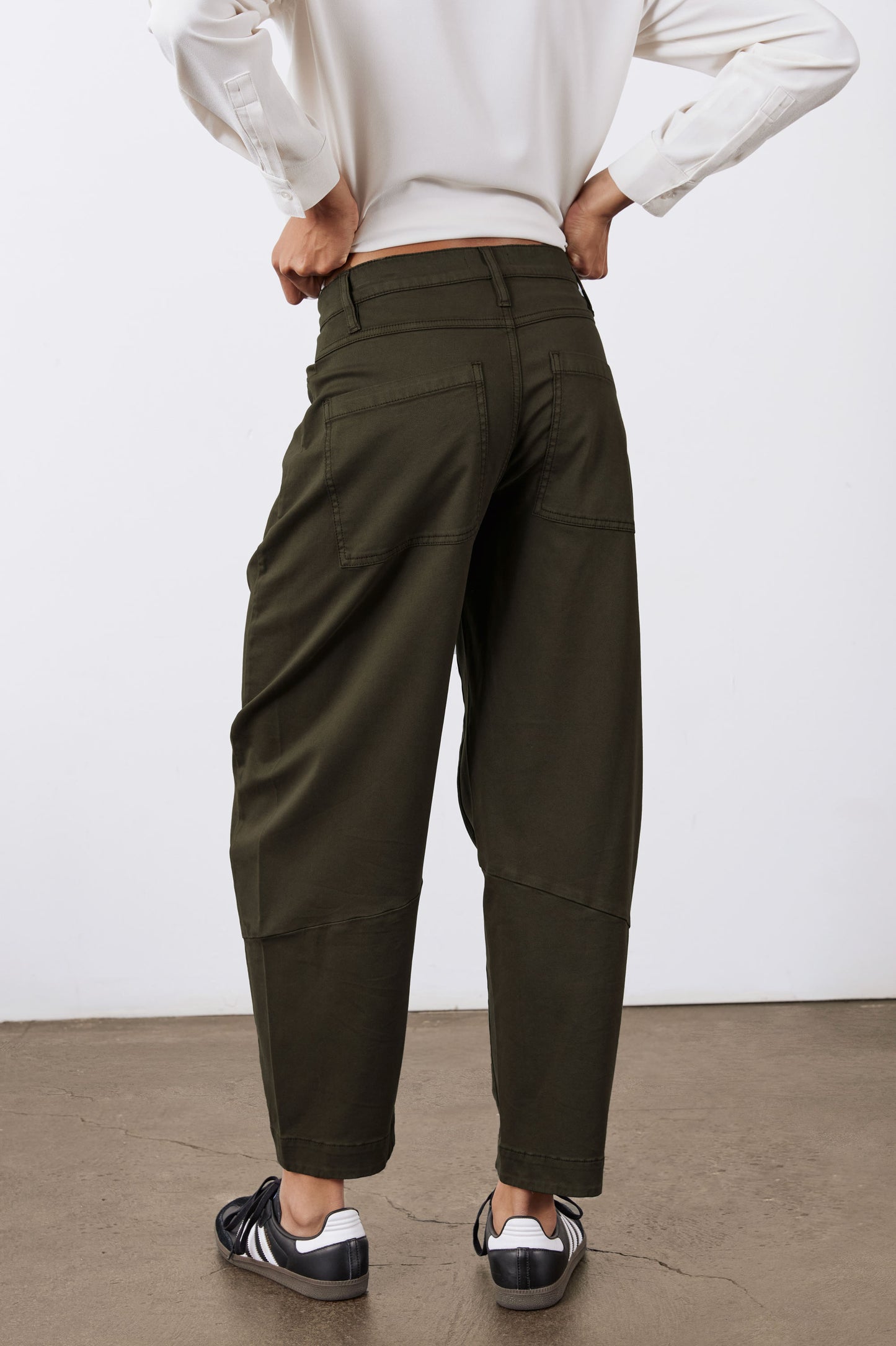 The Slouchy Soft Twill Pants
