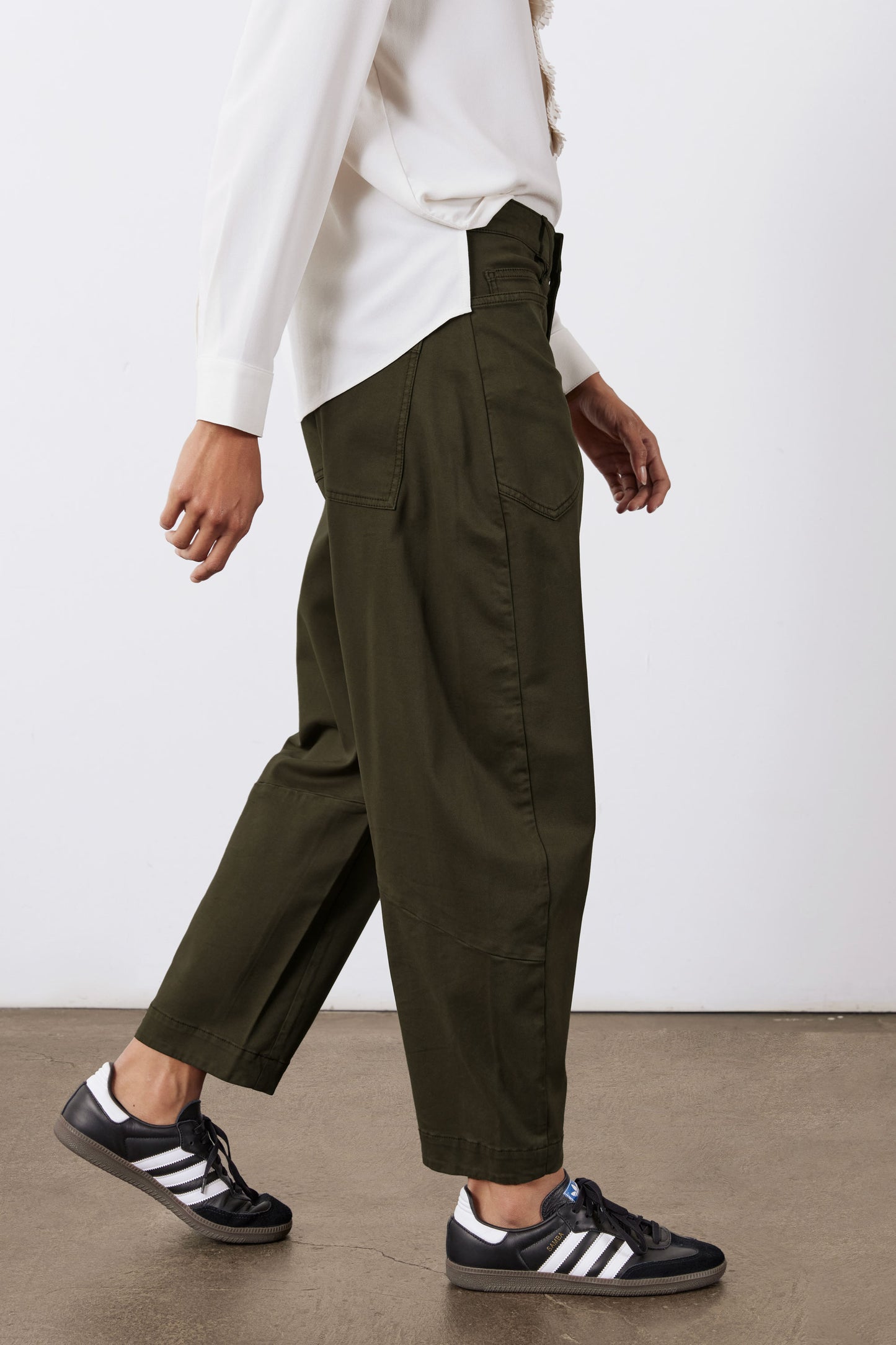 The Slouchy Soft Twill Pants