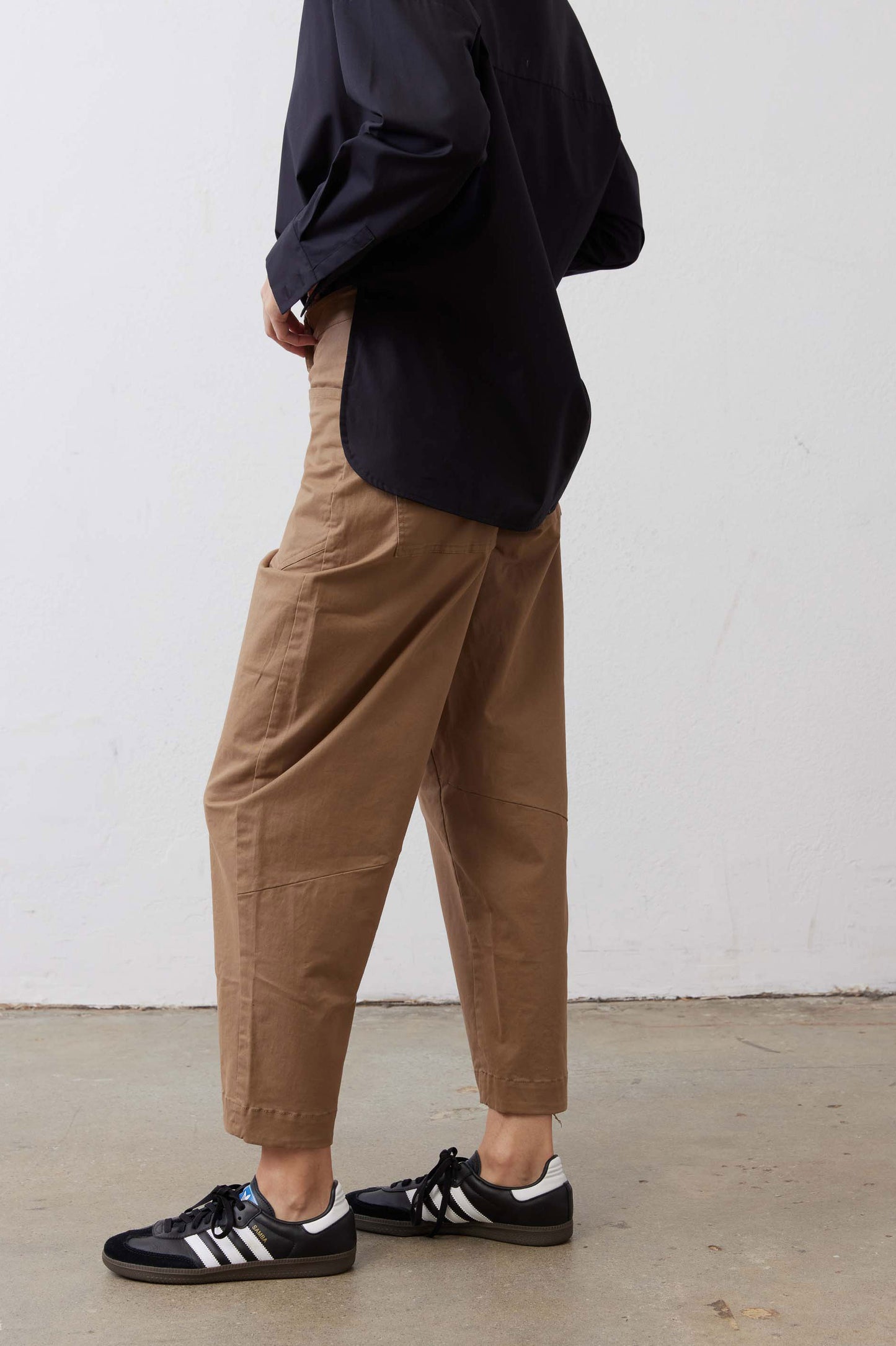 The Slouchy Soft Twill Pants