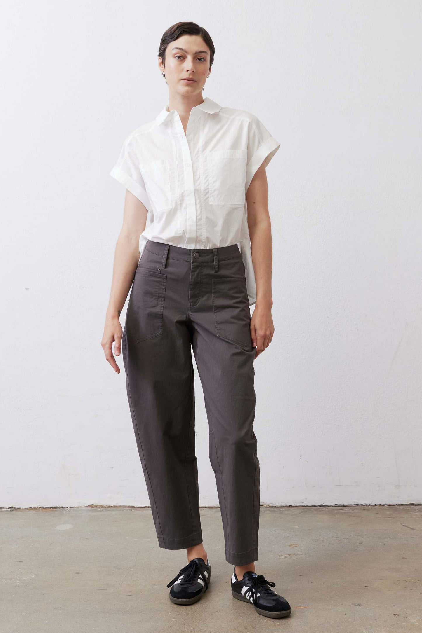 The Slouchy Soft Twill Pants
