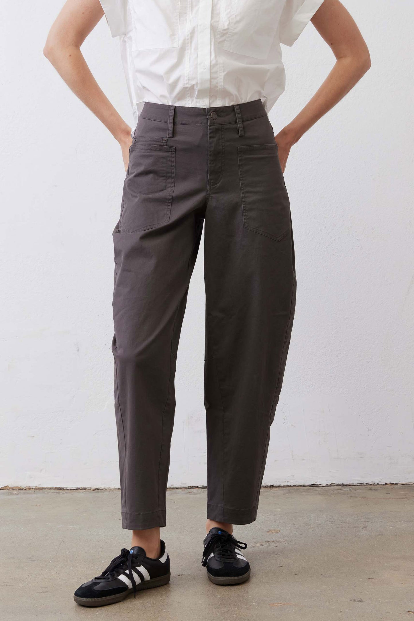 The Slouchy Soft Twill Pants