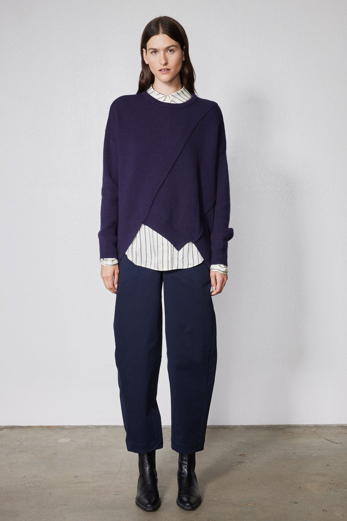 The Slouchy Soft Twill Pants