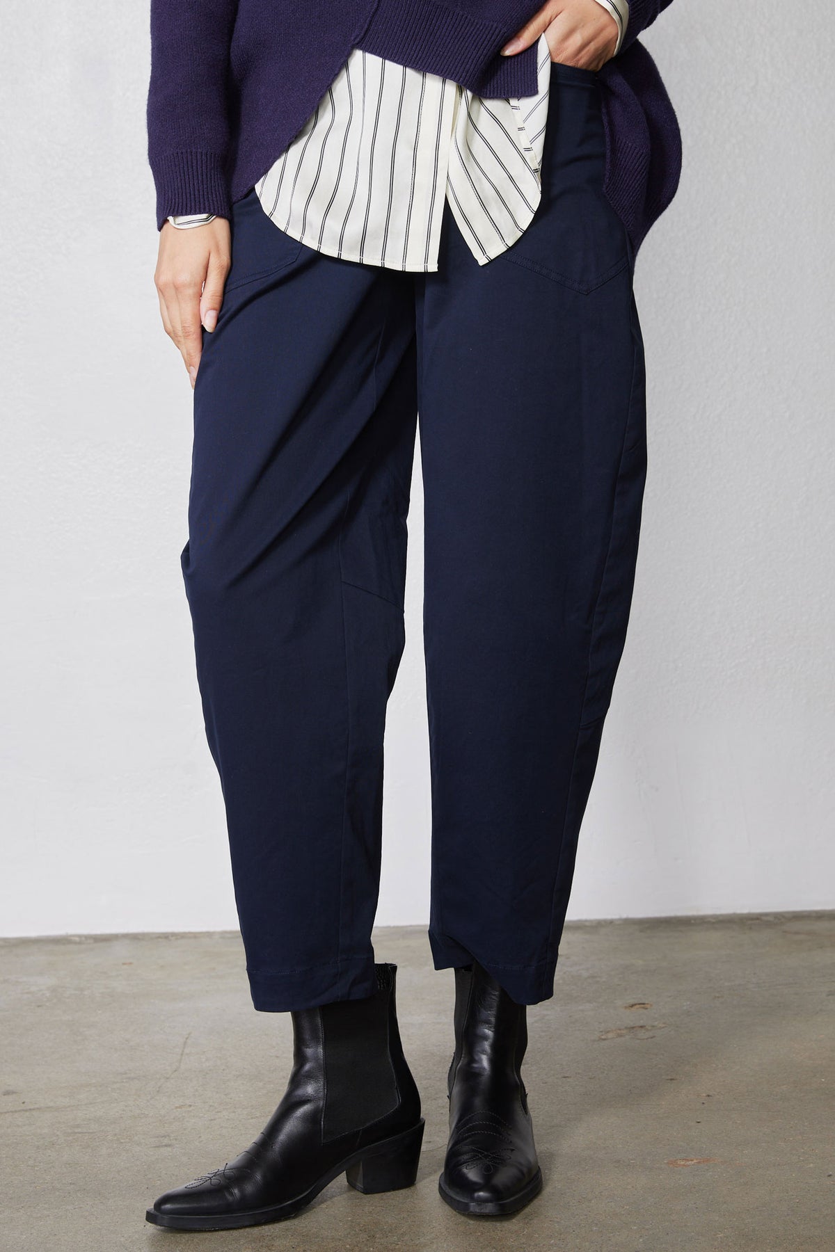 The Slouchy Soft Twill Pants